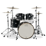 DW DW Design Series 4-Piece Shell Pack 10/12/16/22 (Black Satin) DDLM2214BL