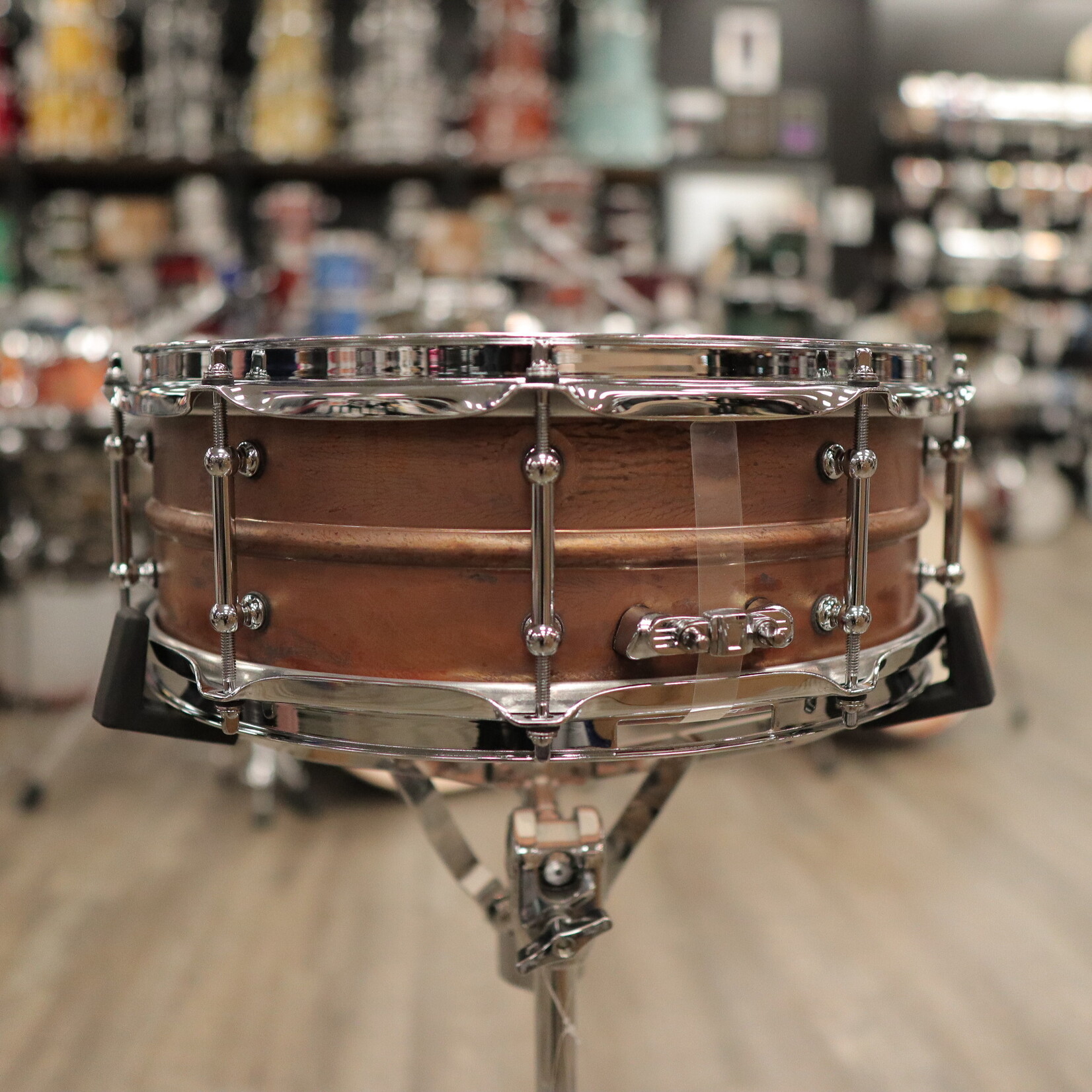 Ludwig Ludwig 5x14" Raw Copperphonic Snare Drum with Tube Lugs LC661T