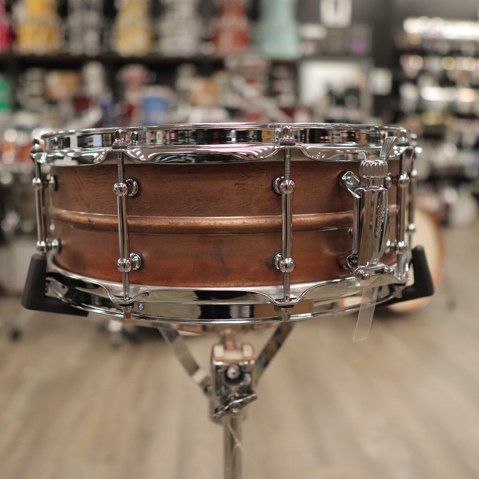 Ludwig Ludwig 5x14" Raw Copperphonic Snare Drum with Tube Lugs LC661T