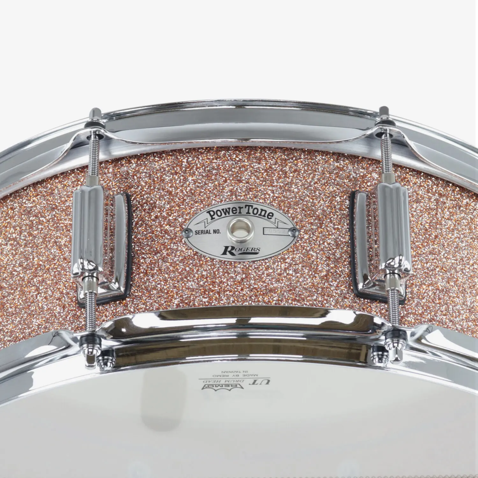 Rogers Rogers 5x14" Powertone Snare Drum (Champagne Sparkle) 24CS