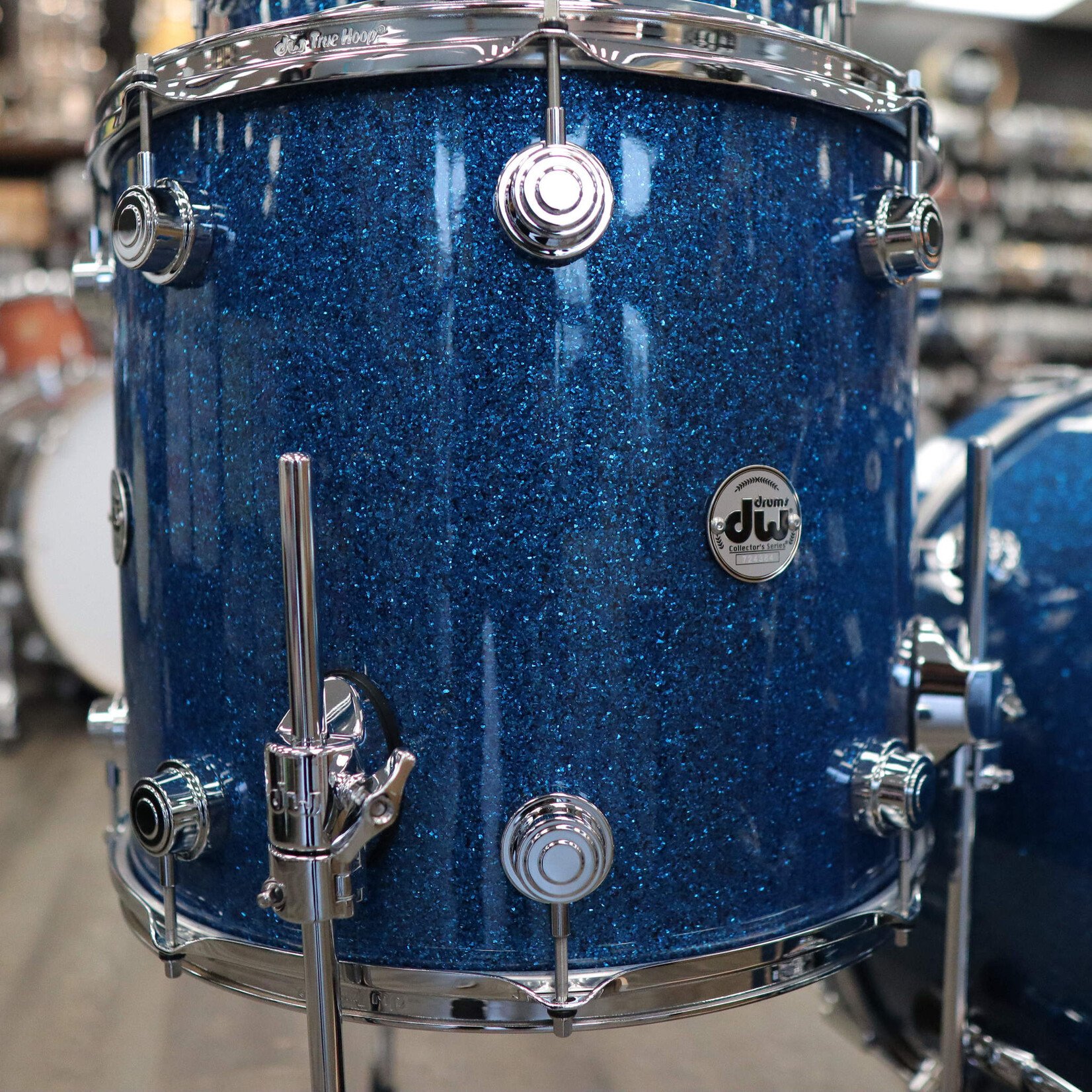 DW DW Collector's Series "333" Maple 4-PC Shell Pack 22/10/12/16 (Blue Glass)