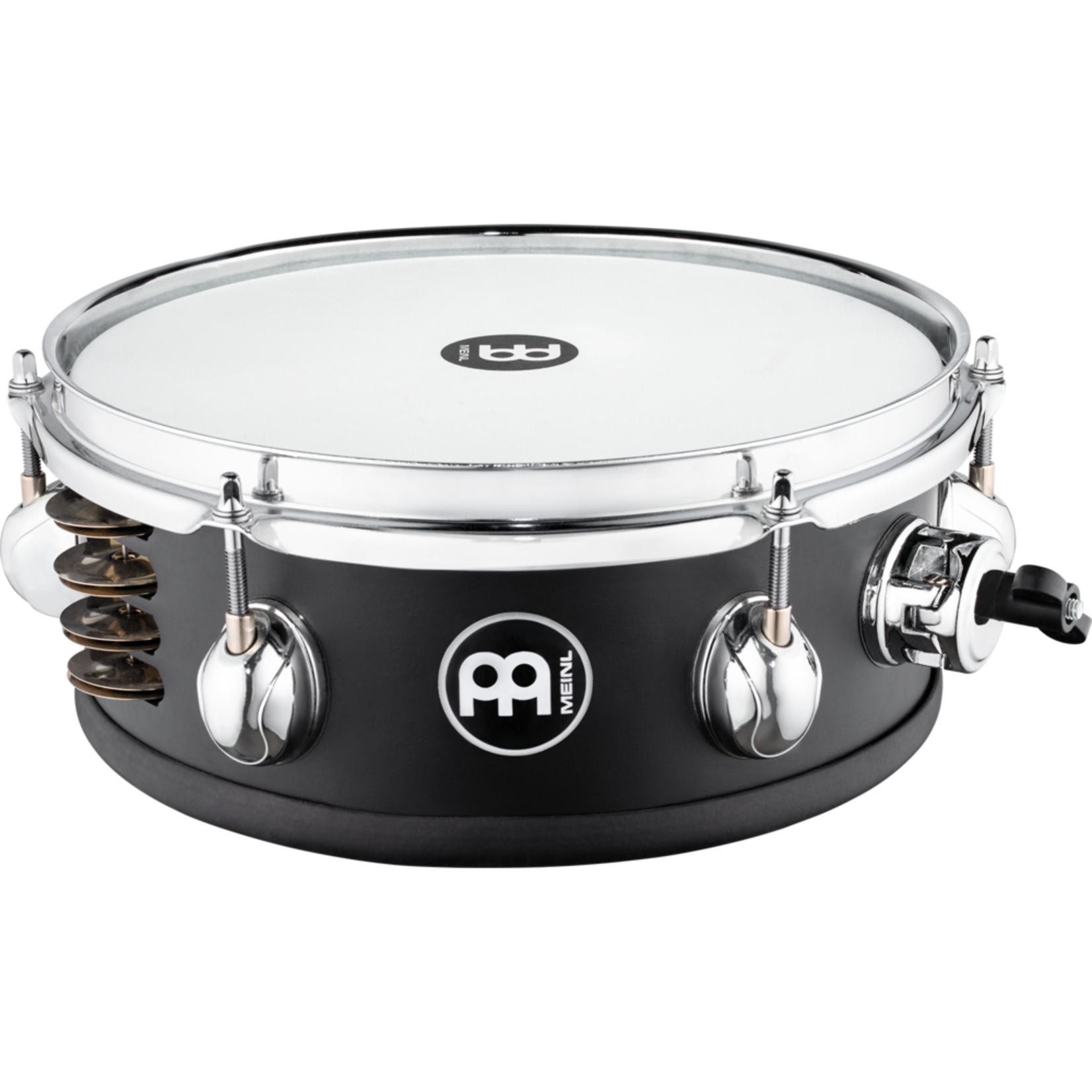Meinl Meinl Compact Jingle Snare Drum, 3.5x10", black MPJS