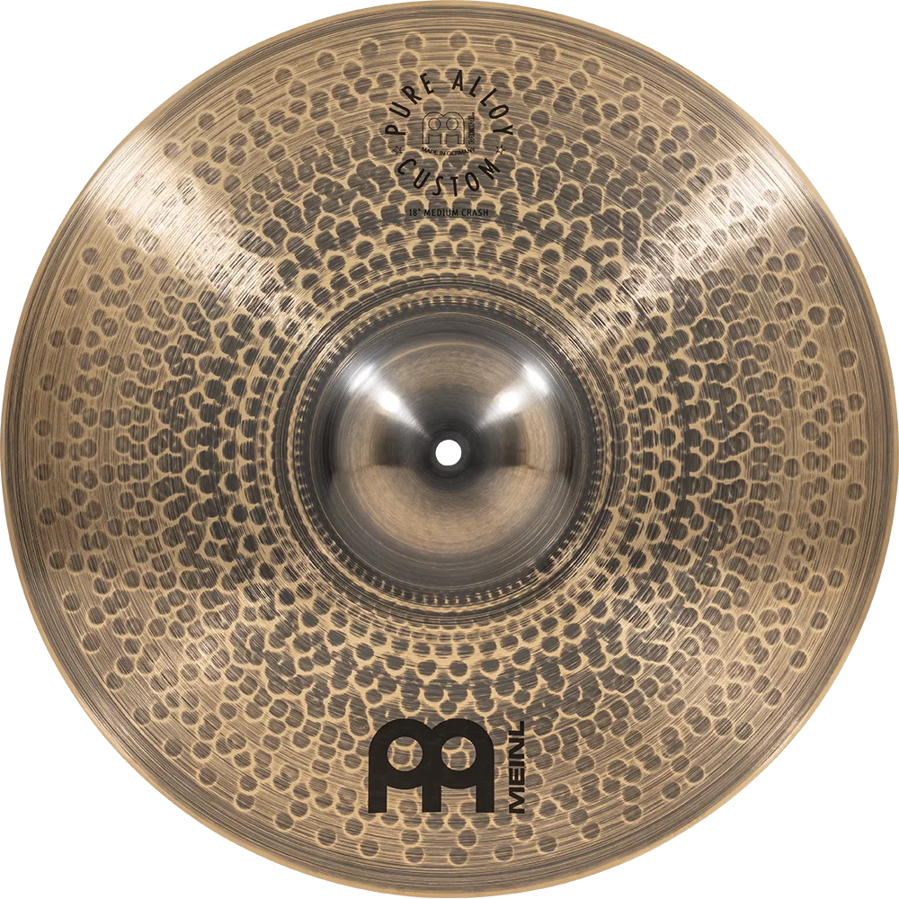 Meinl pure alloy 18 medium crash sales