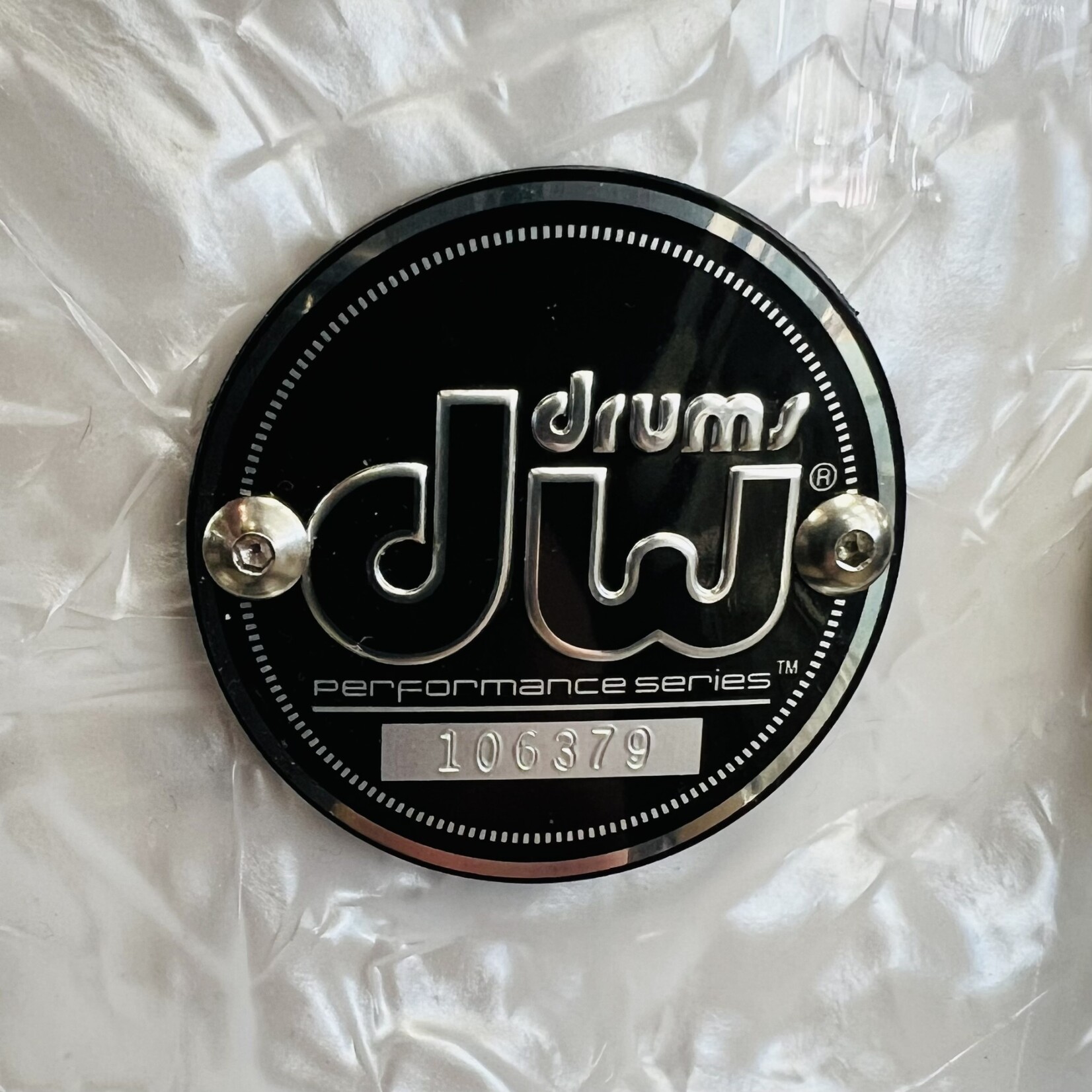 DW Used DW Performance 6.5x14 Snare Drum (White Marine)