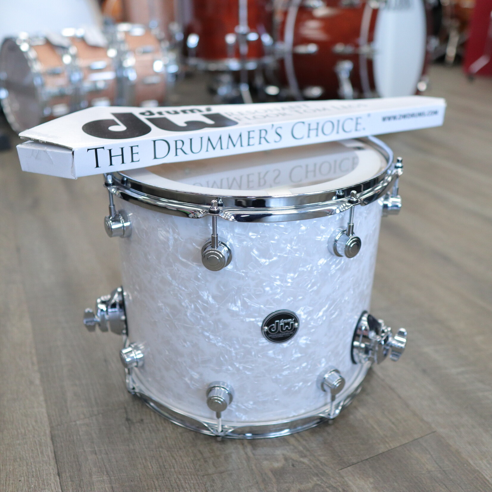 DW DW Performance Series 12x14" Floor Tom (White Marine Pearl) 'Brand New Out-of-Box'