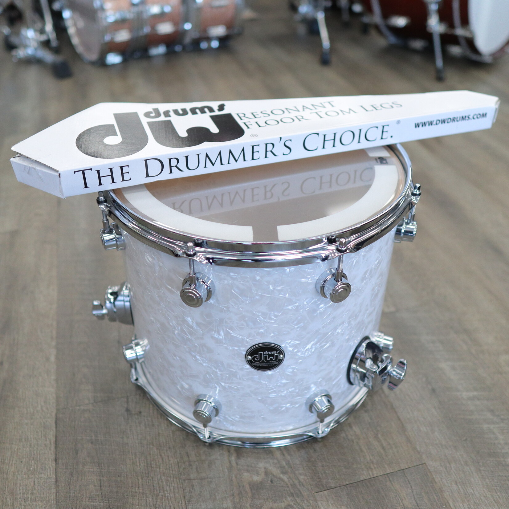 DW DW Performance Series 12x14" Floor Tom (White Marine Pearl) 'Brand New Out-of-Box'