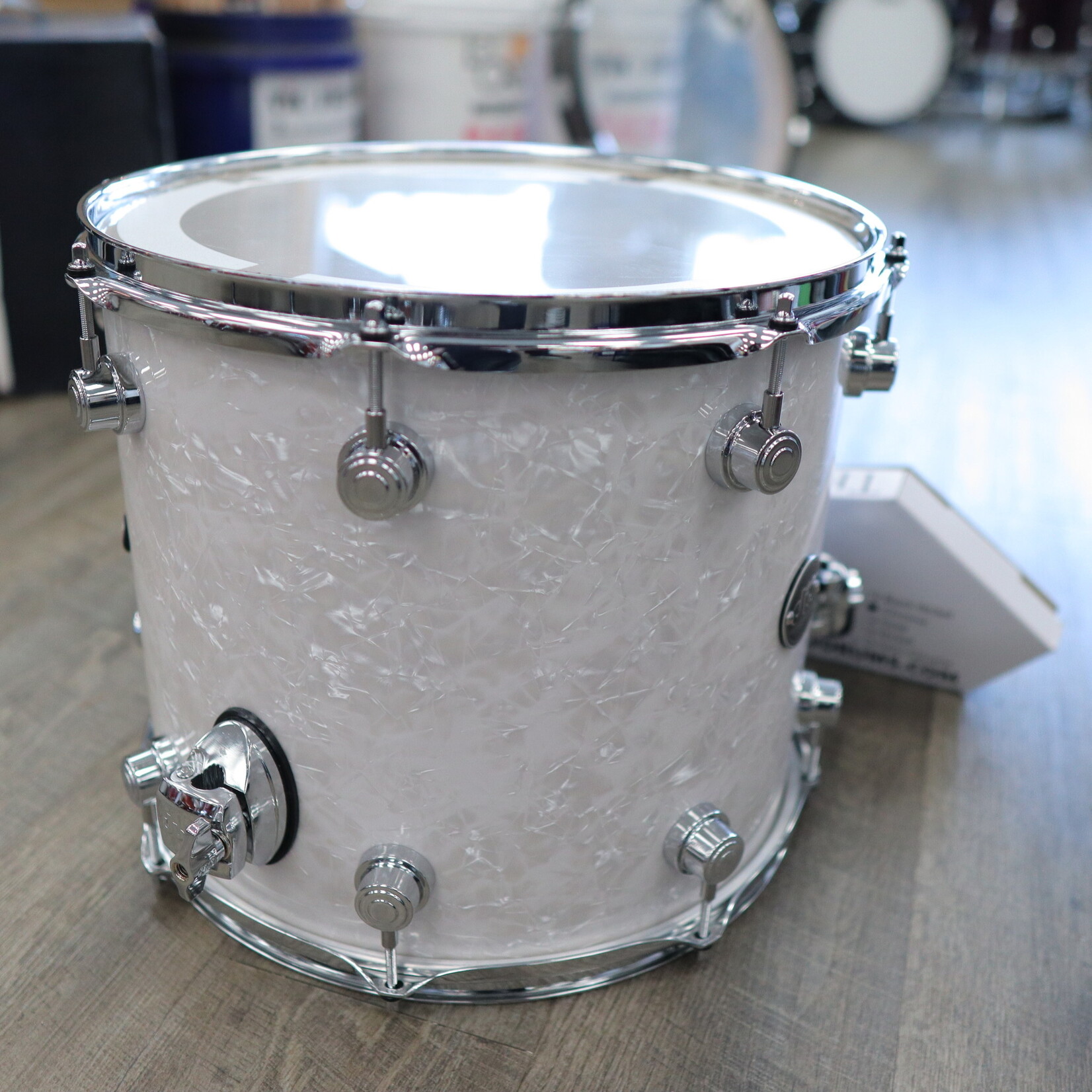 DW DW Performance Series 12x14" Floor Tom (White Marine Pearl) 'Brand New Out-of-Box'