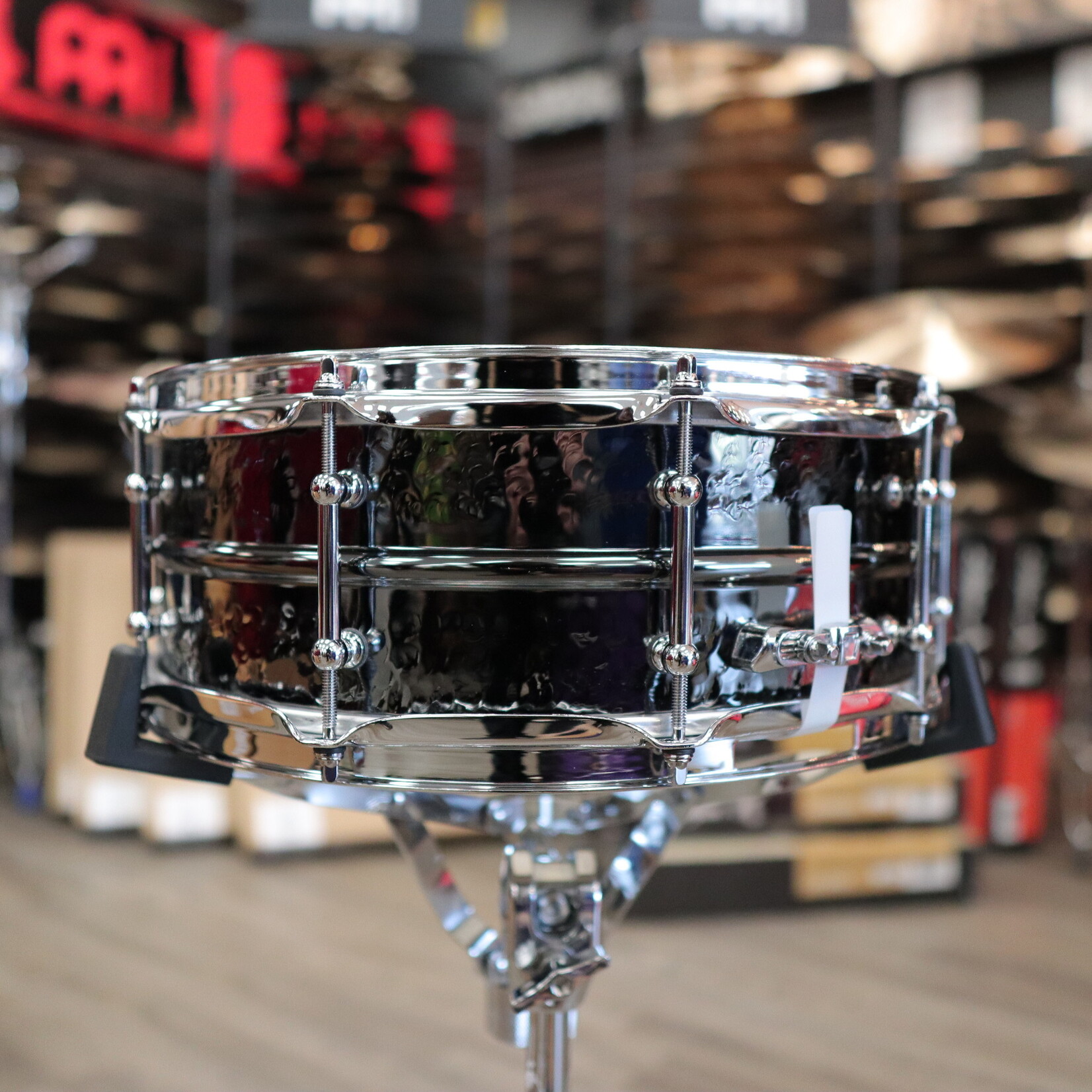 Ludwig Ludwig 5x14" Hammered Black Beauty Snare Drum with Tube Lugs LB416KT