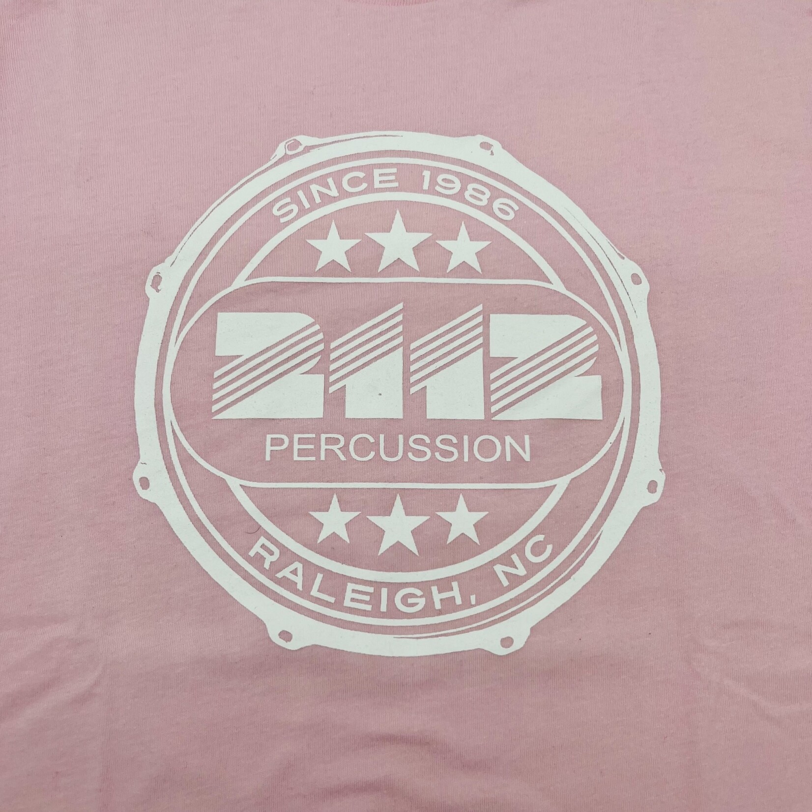 2112 T-Shirt Pink Hoop Logo