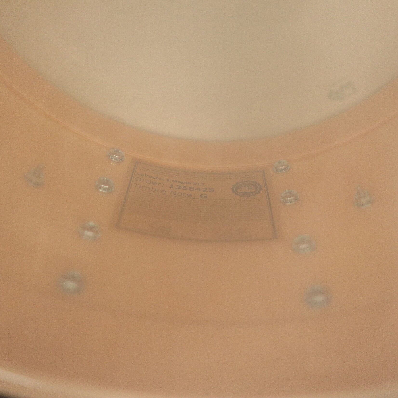 DW DW Collector's SSC Maple 8x14" Snare Drum (Purple Glass)