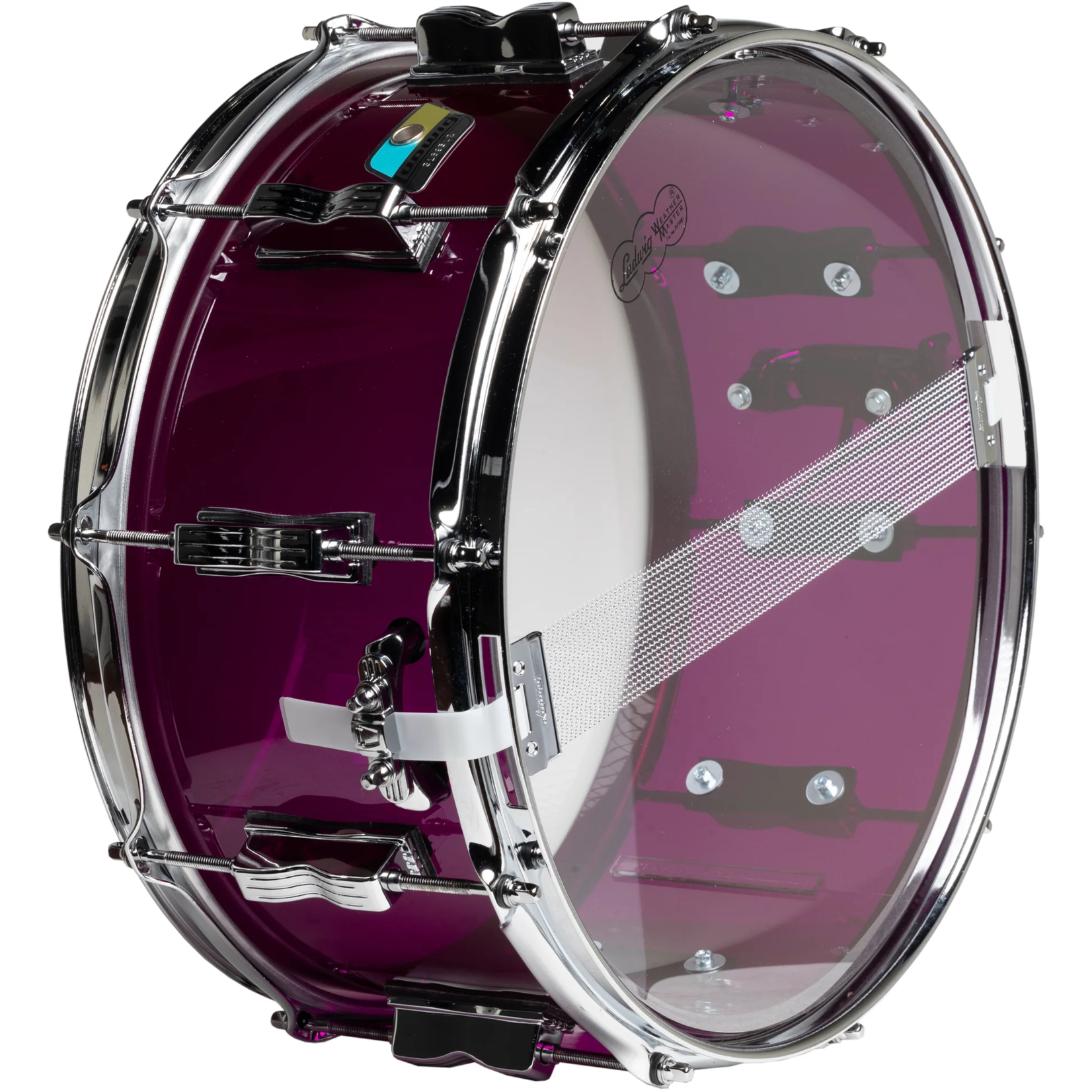 Ludwig Ludwig Vistalite Ltd. Edition 6.5x14" Snare Drum Purple