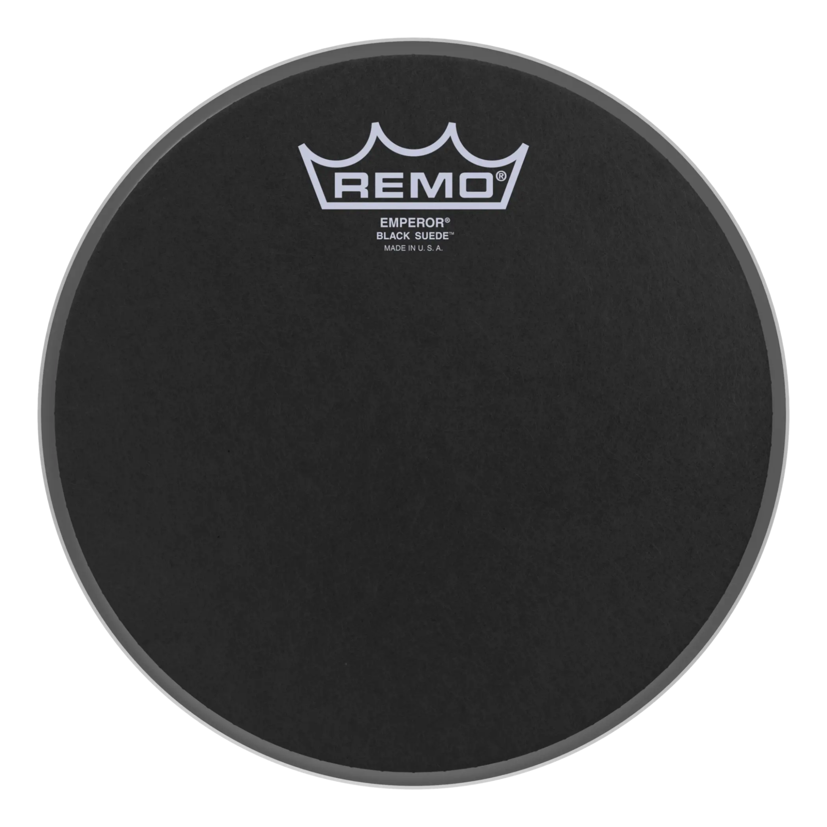 Remo Remo Emperor Black Suede Drumhead