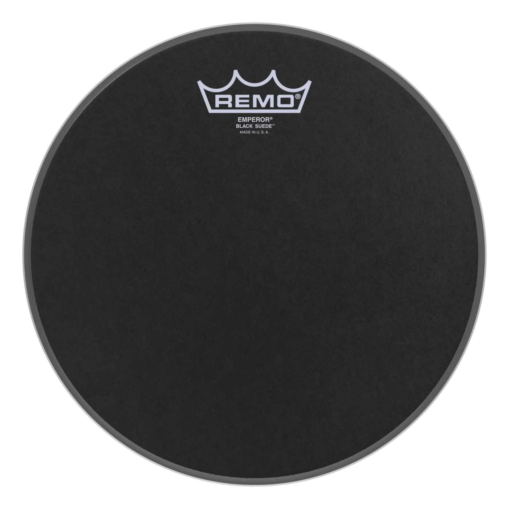 Remo Remo Emperor Black Suede Drumhead