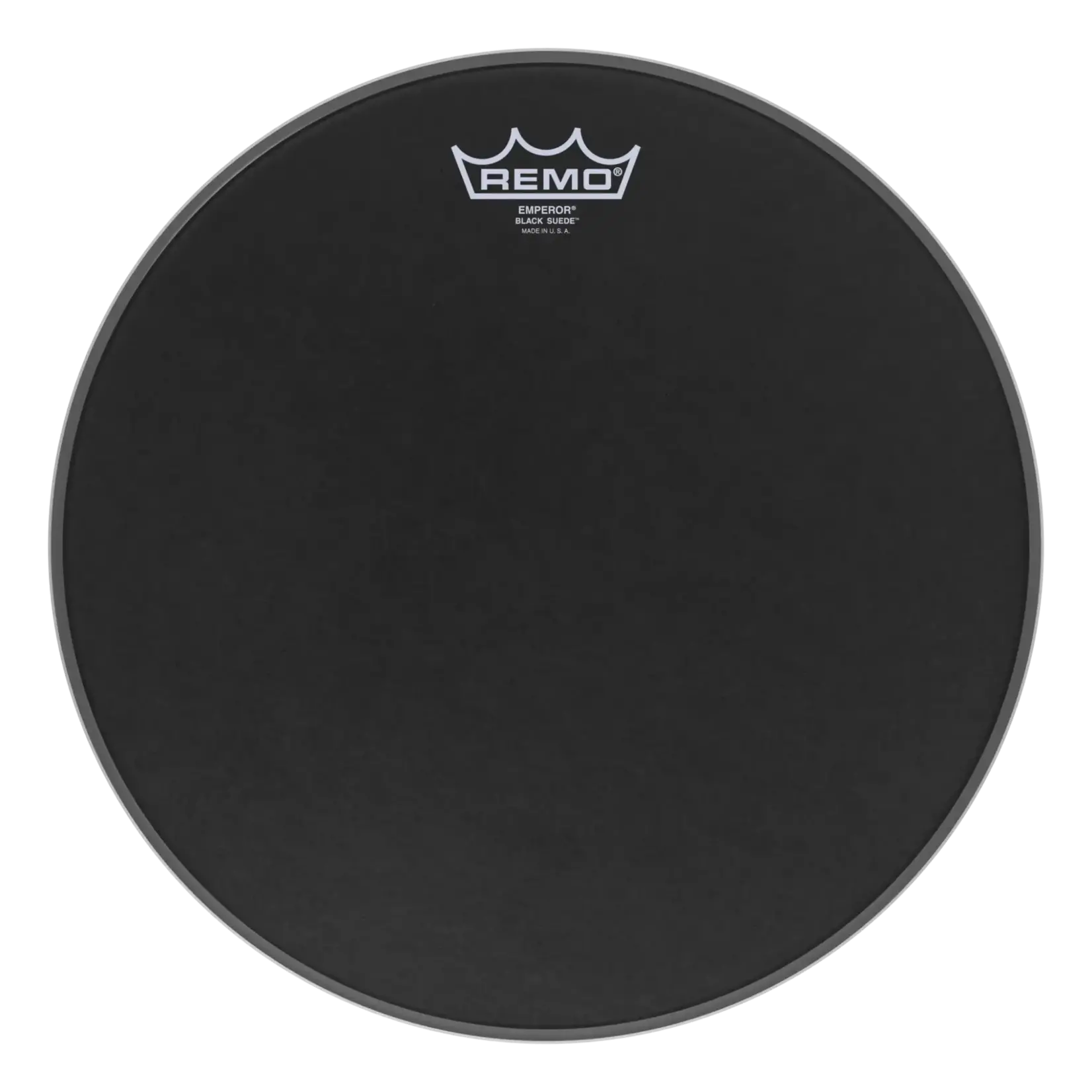 Remo Remo Emperor Black Suede Drumhead