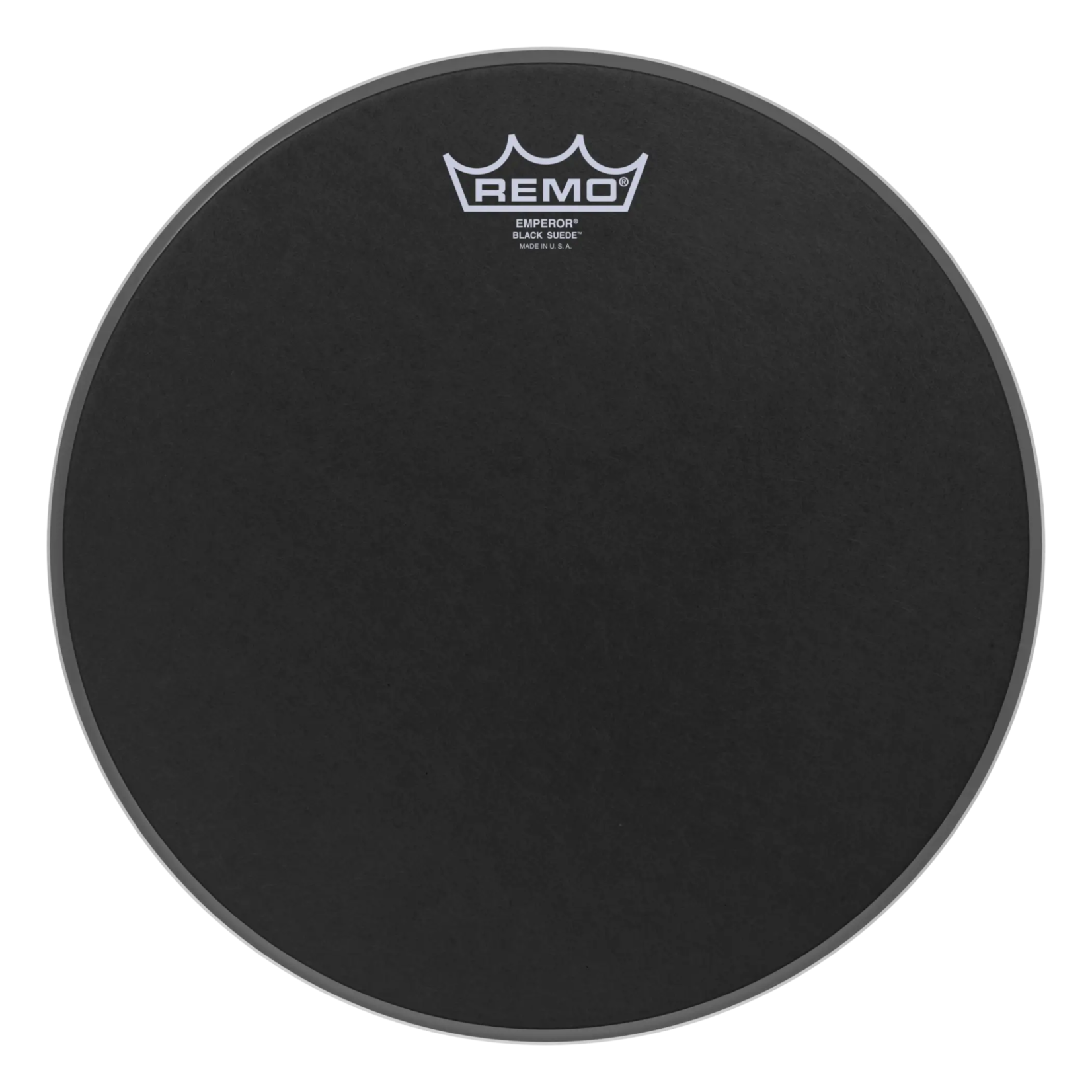 Remo Remo Emperor Black Suede Drumhead