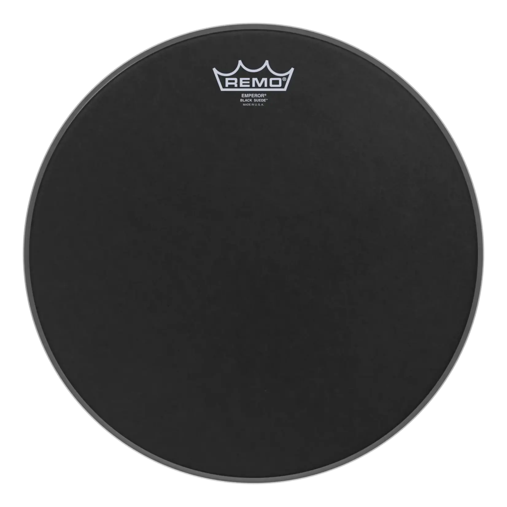 Remo Remo Emperor Black Suede Drumhead