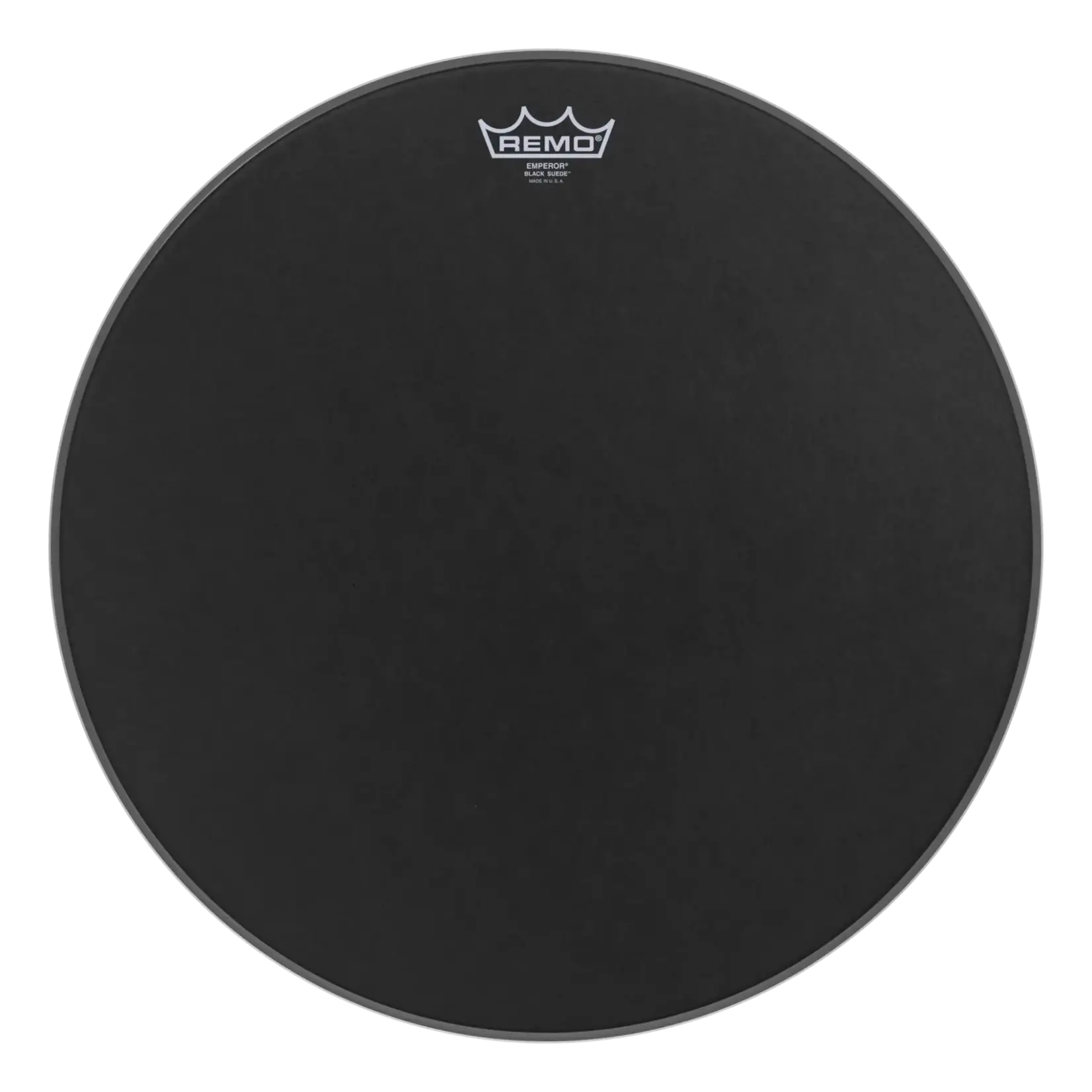 Remo Remo Emperor Black Suede Drumhead