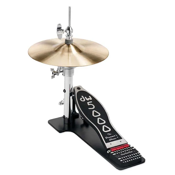 未使用  Snowboy - The Return Of The Hi-Hat DW 5000 Series Low Boy Hi-Hat Stand w/ Cymbals & Bag - 2112