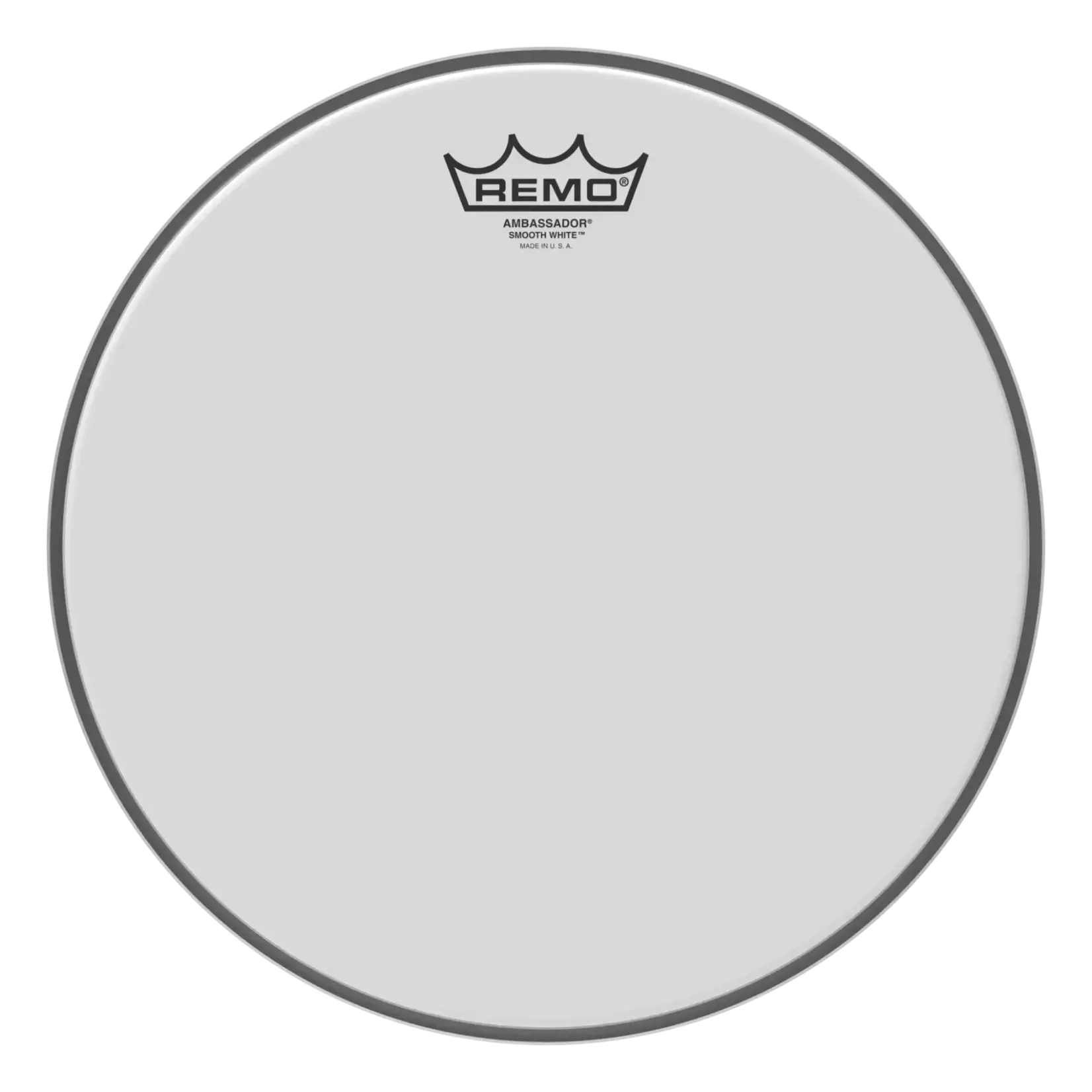 Remo Remo Ambassador Smooth White Drumhead