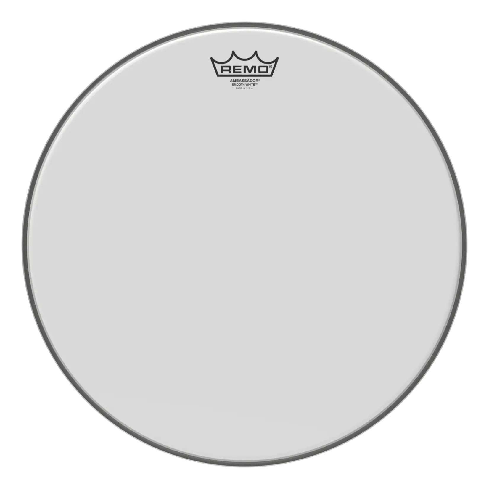 Remo Remo Ambassador Smooth White Drumhead