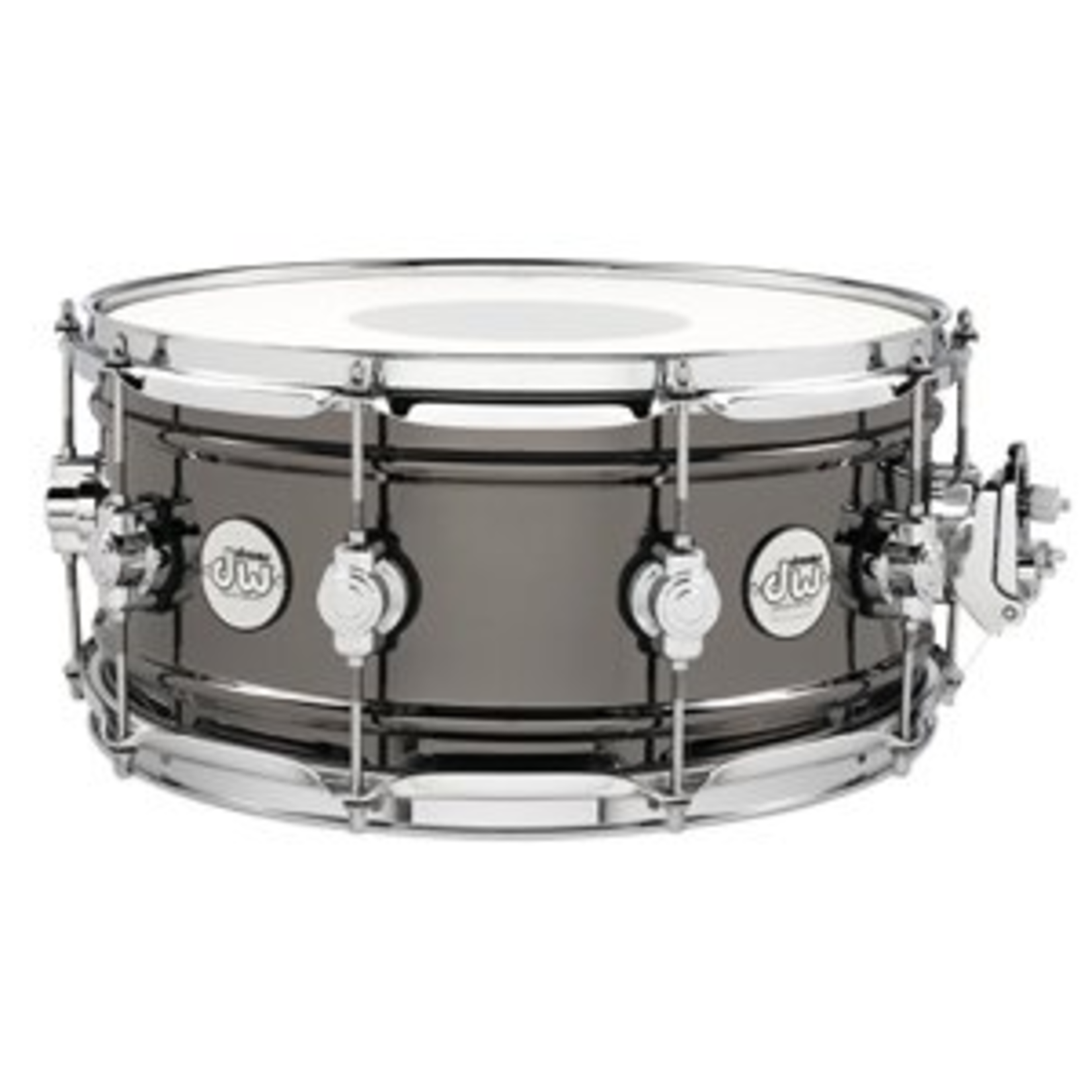 DW DW Design Snare Black Nickel over Brass Snare Drum 6.5x14"