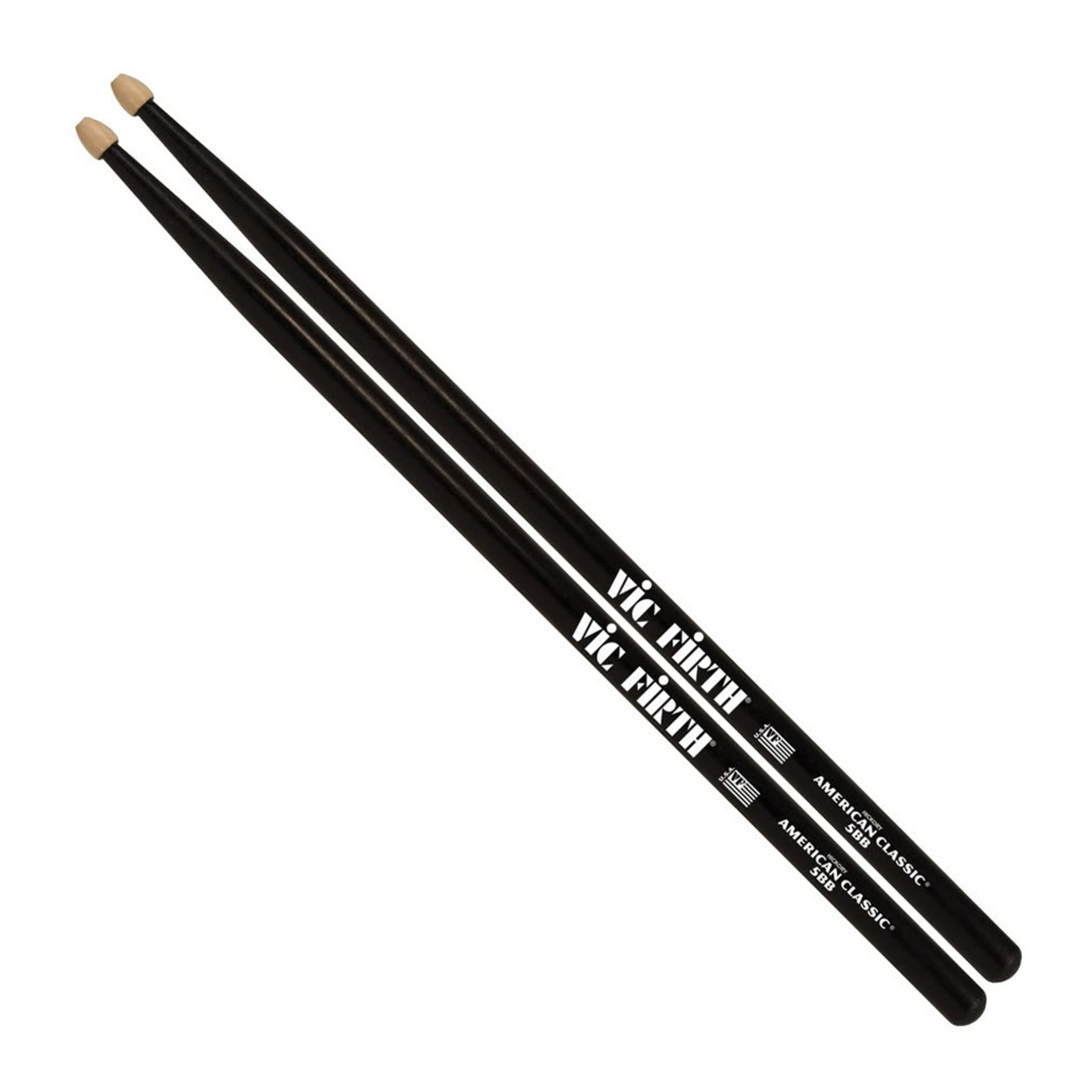 Vic Firth Vic Firth American Classic 5B Black Wood Tip