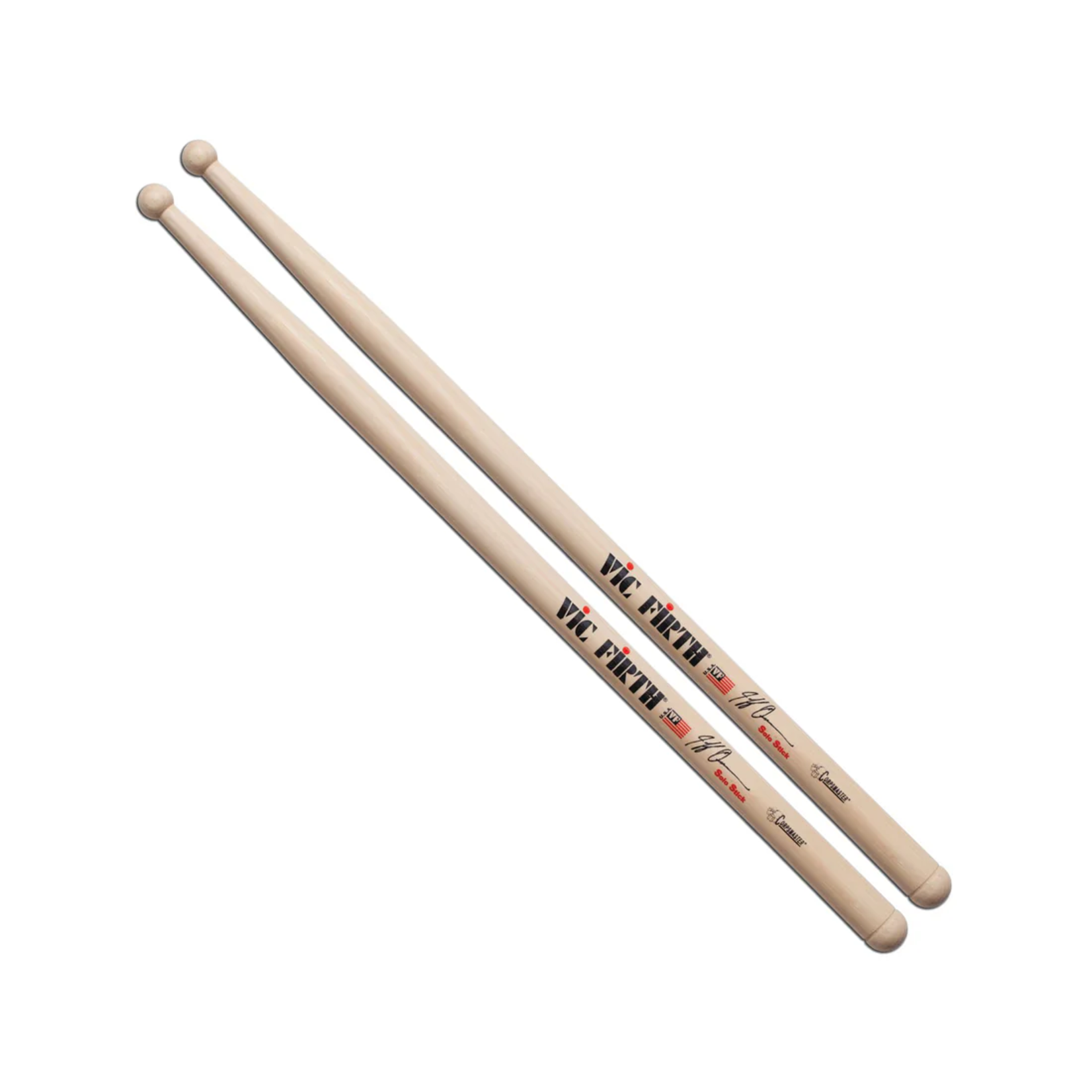 Vic Firth Vic Firth Corpsmaster Signature Snare Jeff Queen Solo Drumsticks SJQ