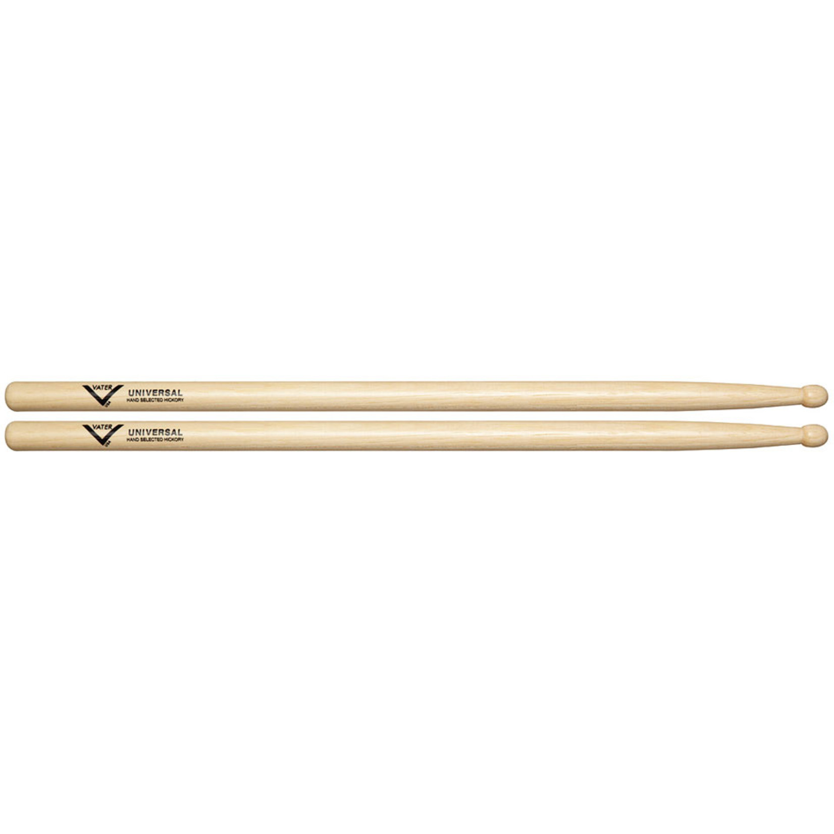 Vater Vater Universal Wood Tip Hickory Drumsticks Pair VHUW