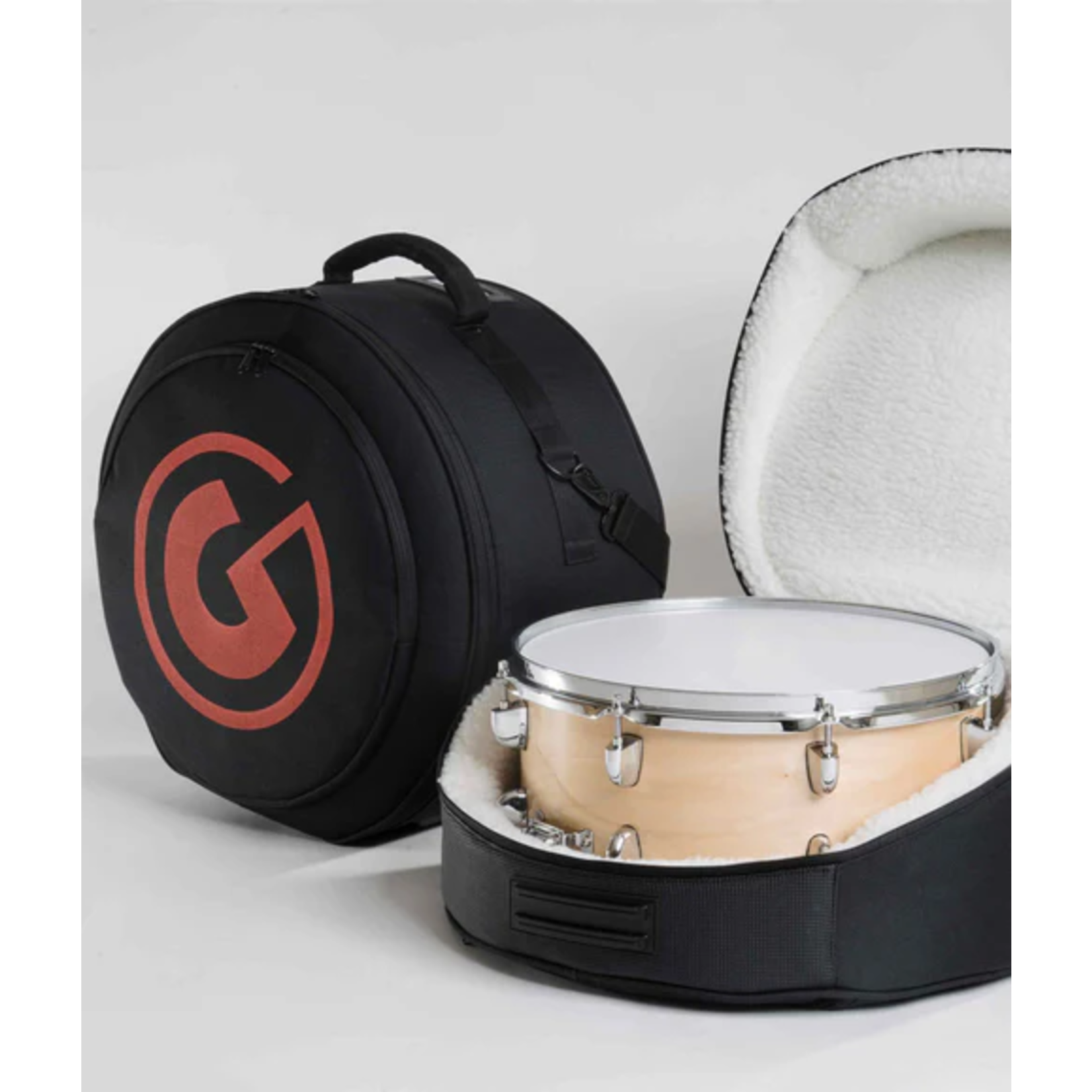 Gibraltar Gibraltar 14" Deluxe Snare Drum Bag, Cross-Cut Zipper GPSBCZ