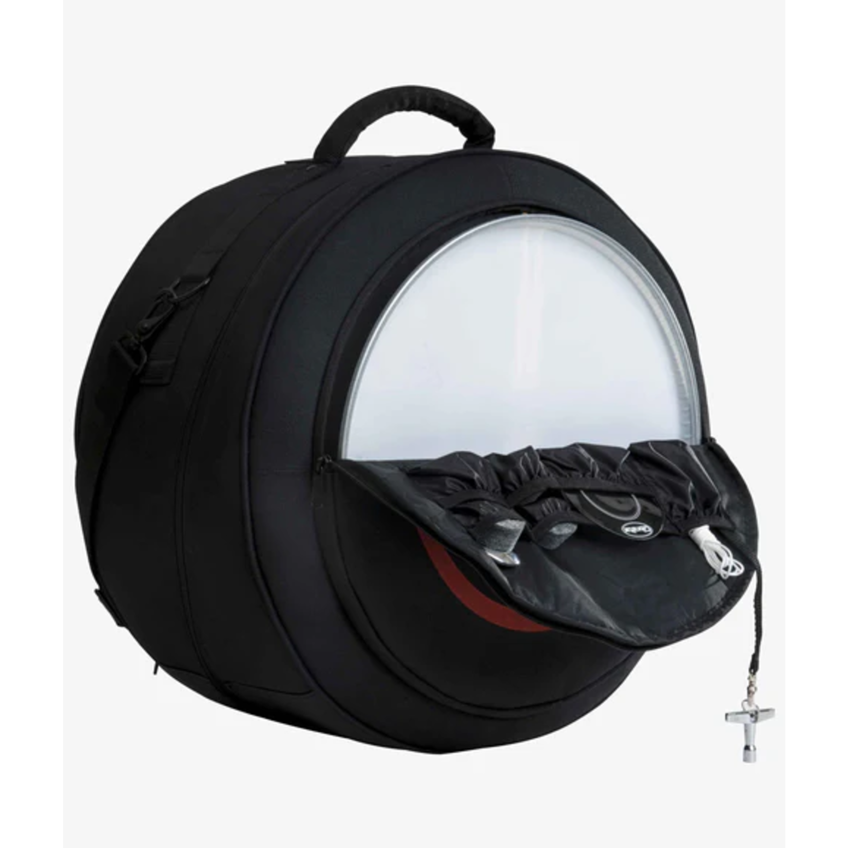 Gibraltar Gibraltar 14" Deluxe Snare Drum Bag, Cross-Cut Zipper GPSBCZ