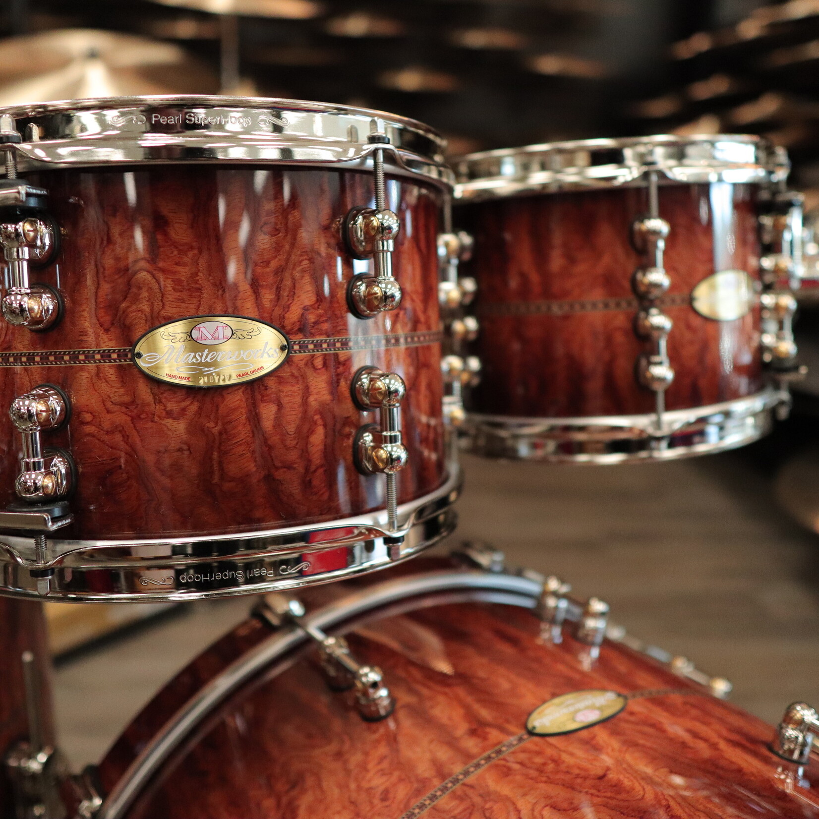 ゆか】 Pearl Masterworks 14×5 ☆ パール マスターワークス スネア