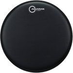 Aquarian Aquarian 14" Hi Impact 2-Ply Black Coated Snare Drum Drumhead w. Power Dot