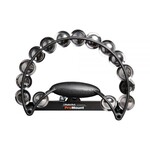 Rhythm Tech Rhythm Tech Pro Tambourine Black/Nickel Steel Jingles RTPRO10