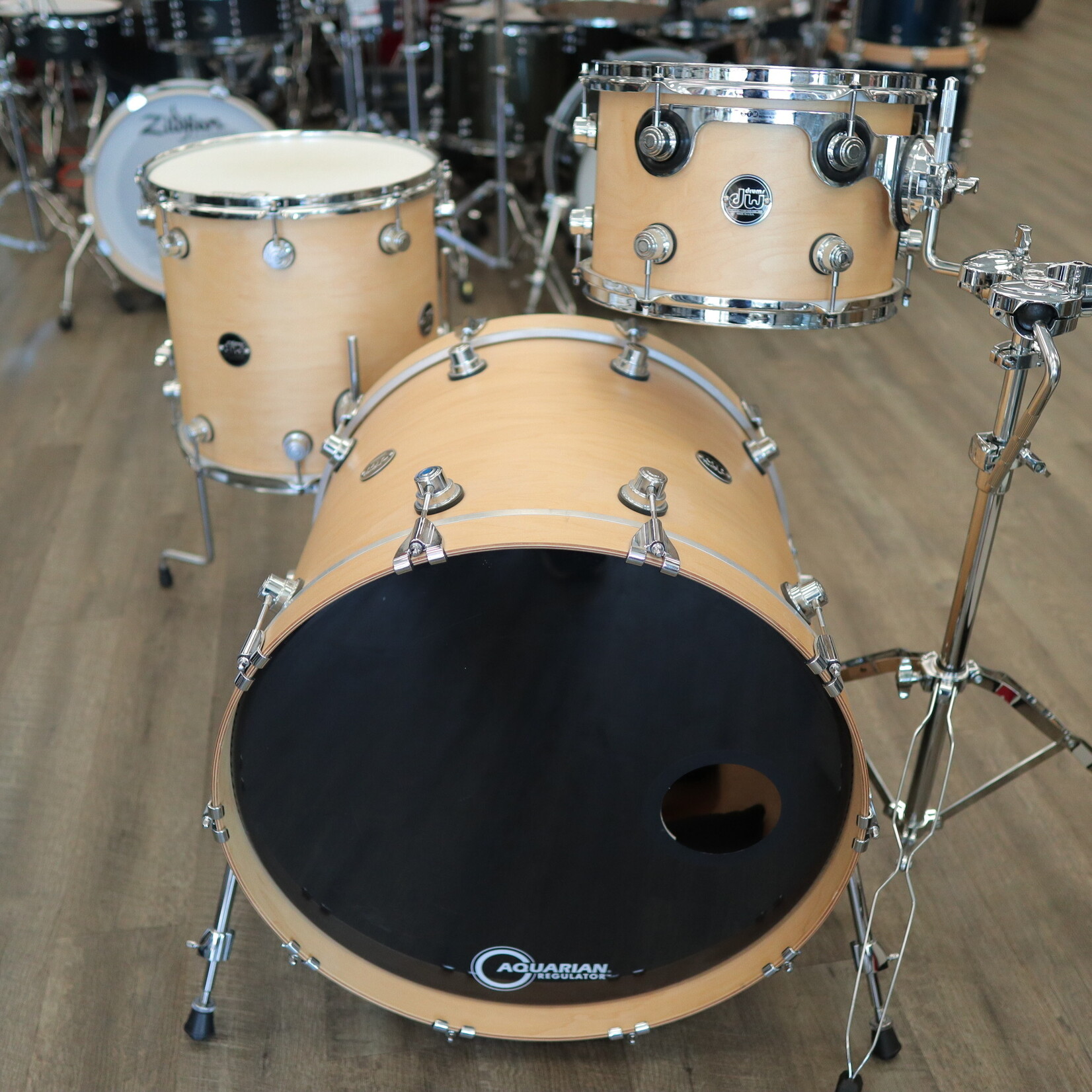 DW Used DW Performance Series 3-PC Shell Pack 12/14/22 (Natural Satin)