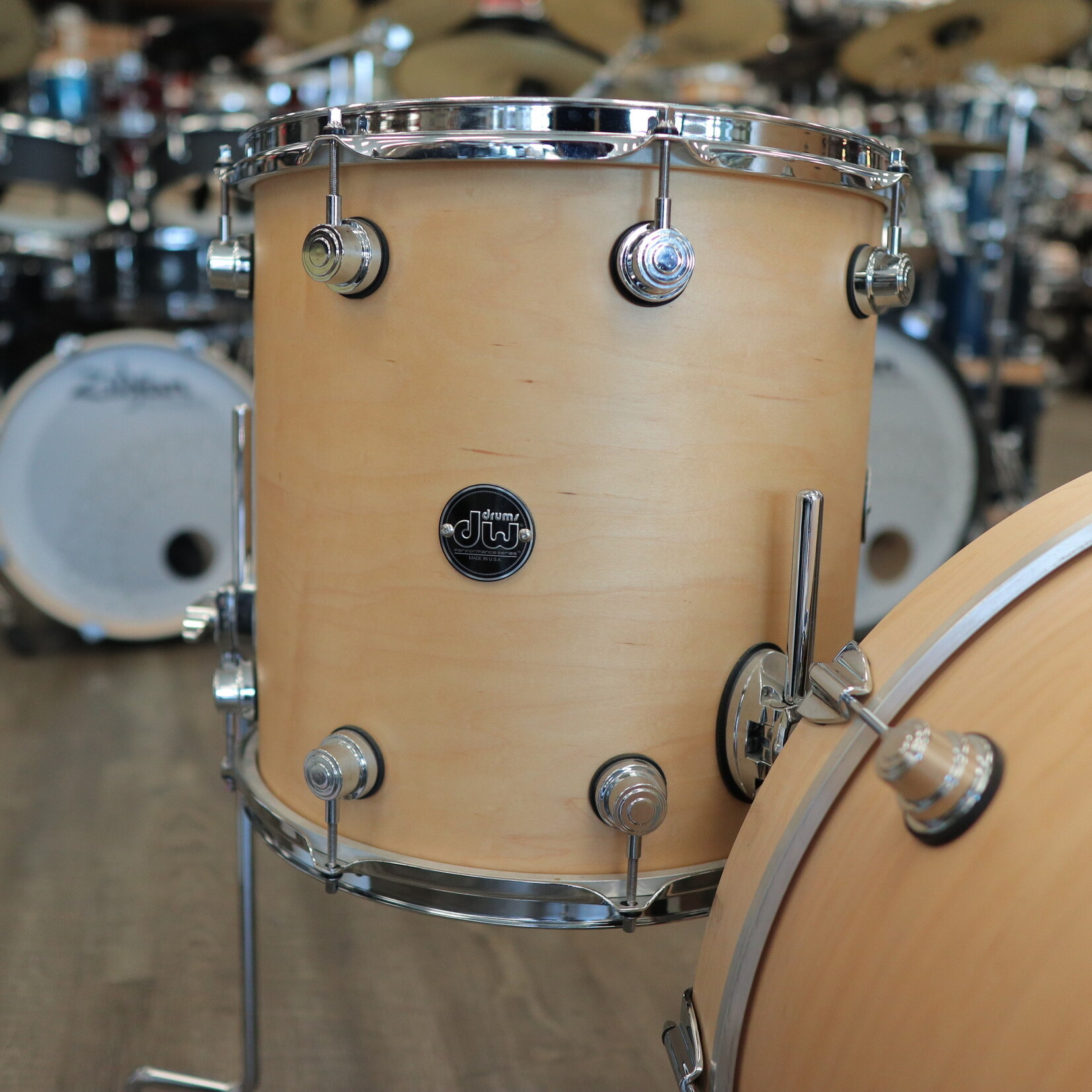 DW Used DW Performance Series 3-PC Shell Pack 12/14/22 (Natural Satin)
