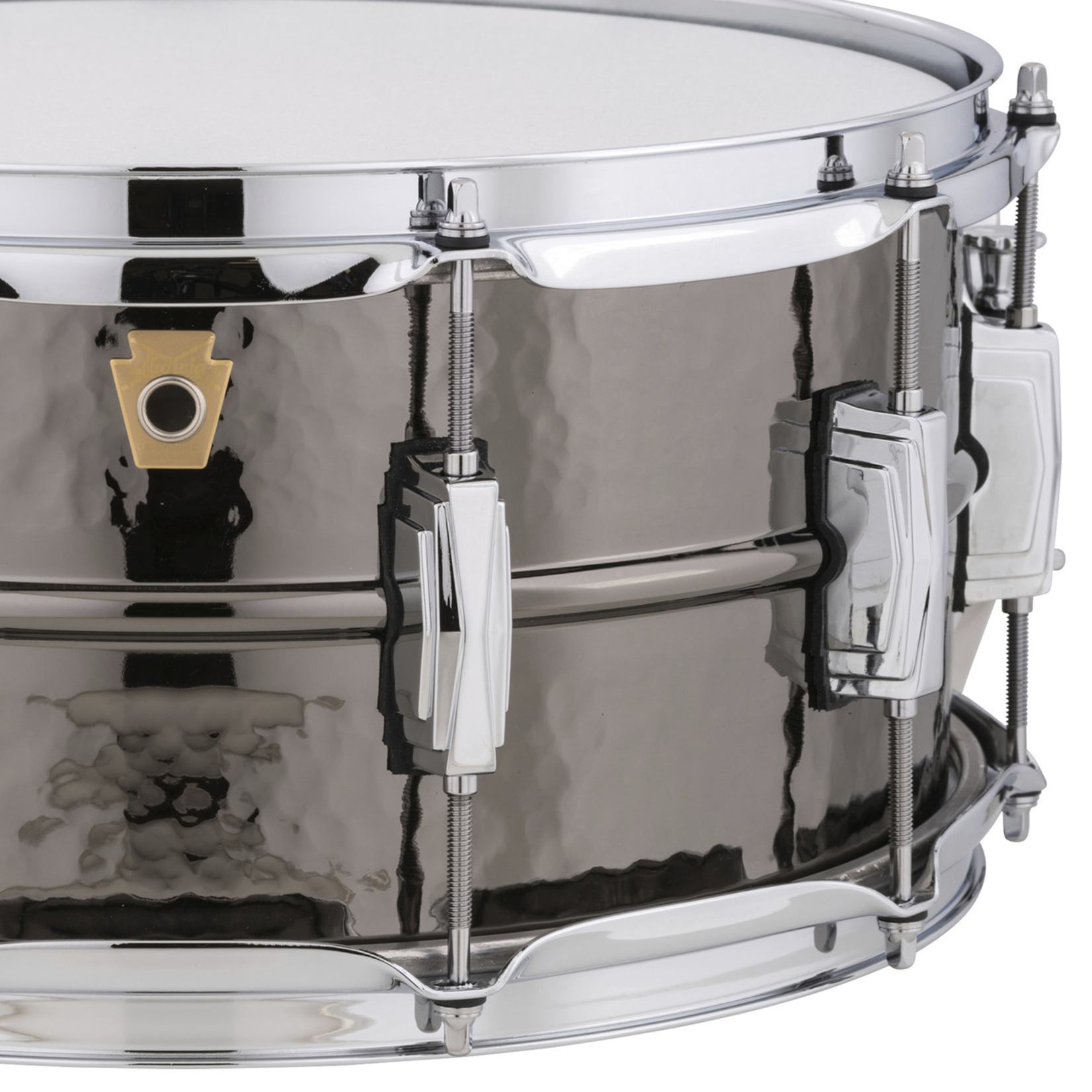 Ludwig Ludwig 6.5x14" Hammered Black Beauty Snare Drum LB417K