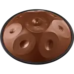 Meinl Meinl Harmonic Art Handpans Raga Desya Todi D# Handpan, 8 tones, Bronzite - HD3-B
