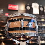 Pork Pie Pork Pie 7x13" Maple Snare Drum (Curly Maple w/ Ebony Stripes)