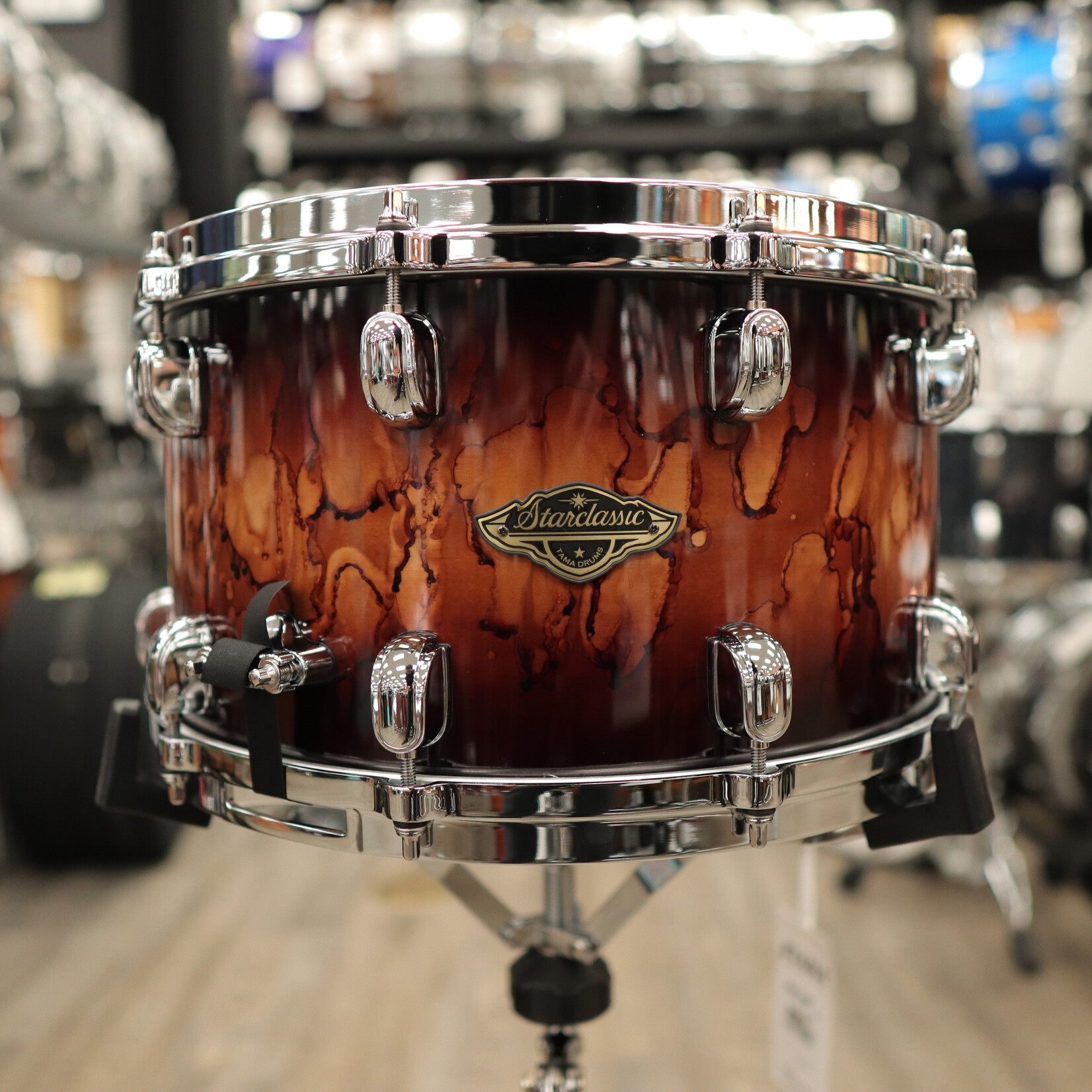 Tama Tama Starclassic Walnut/Birch 8x14" Snare Drum (Molten Brown Burst) WBSS148-MBR