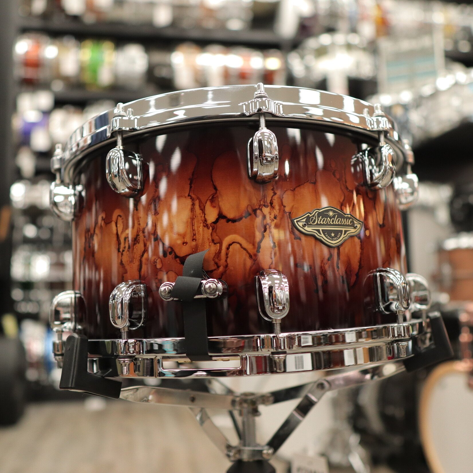 Tama Tama Starclassic Walnut/Birch 8x14" Snare Drum (Molten Brown Burst) WBSS148-MBR