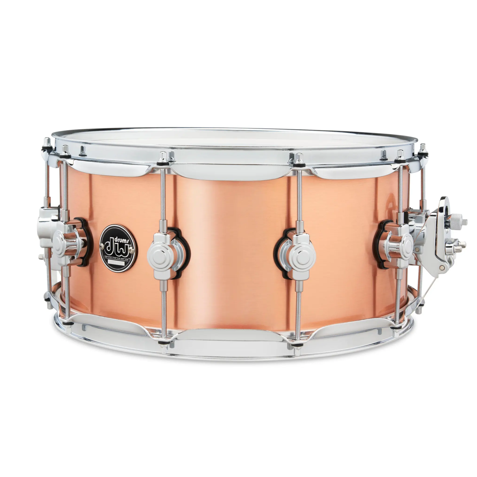 DW DW Performance Series 6.5x14" 1mm Polished Copper Snare Drum DRPM6514SSCP