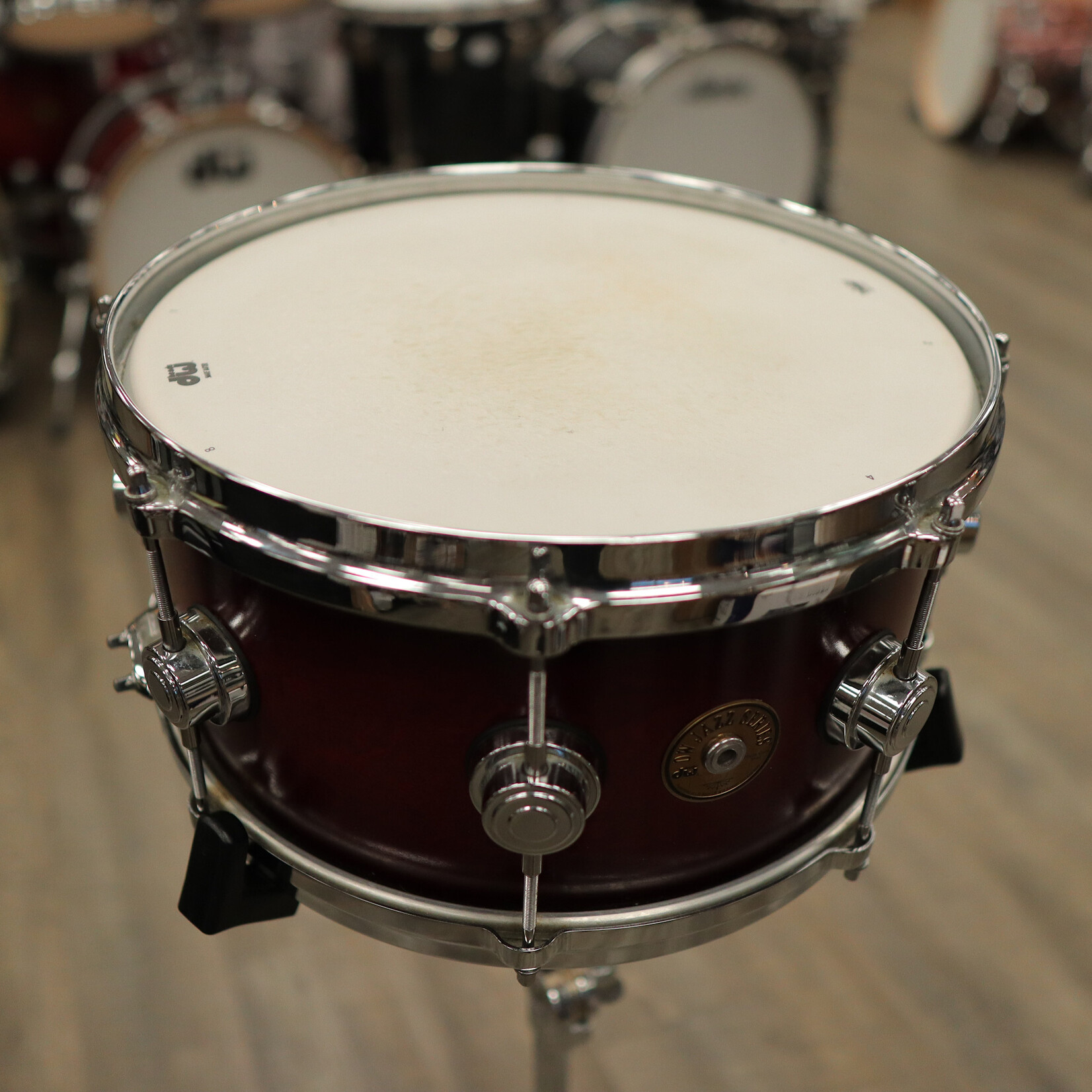 DW 2008 DW Jazz Series Maple/Gum 7x13" Snare Drum