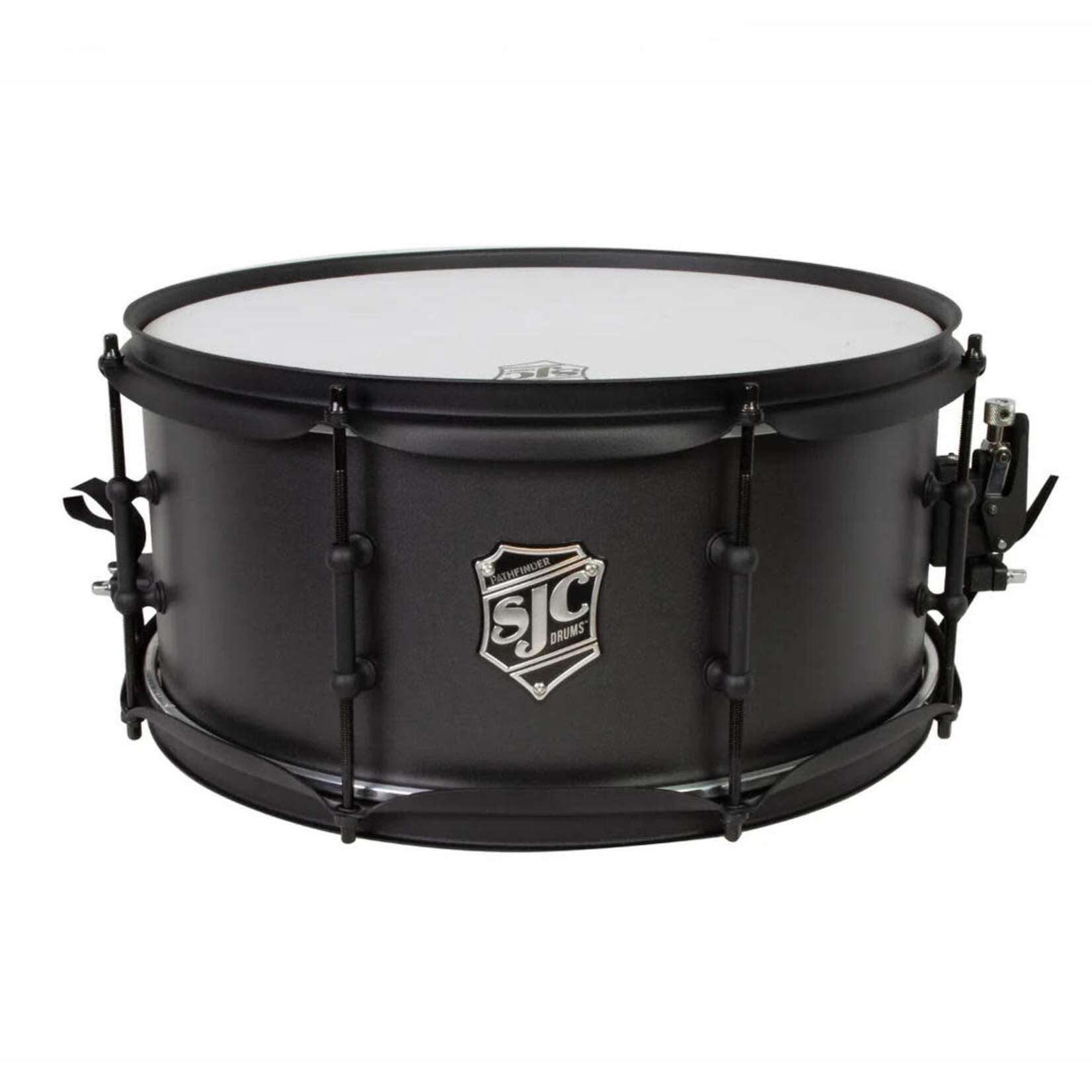 SJC SJC Custom Drums Pathfinder Series 6.5x14" Snare Drum (Galaxy Grey)