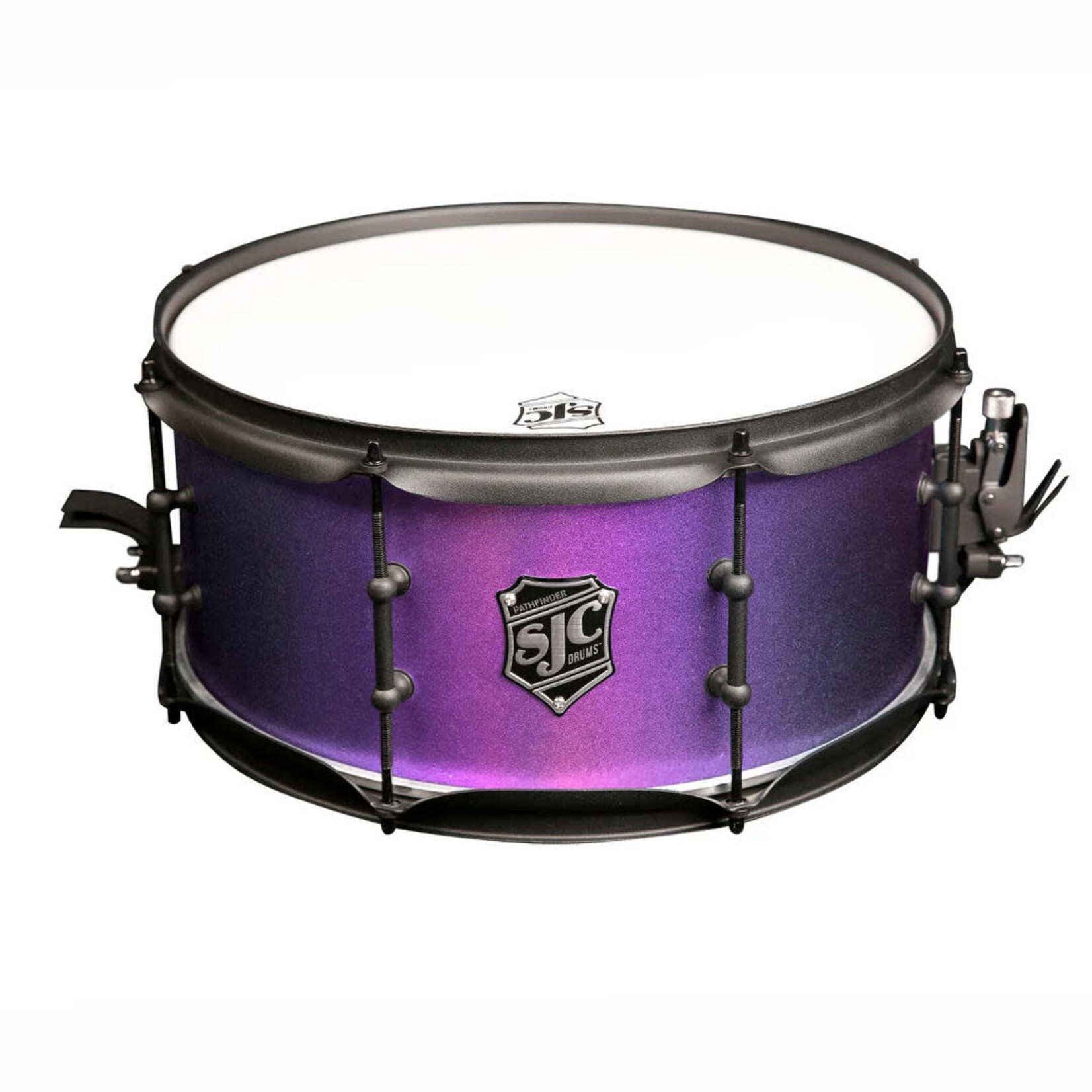 SJC SJC Custom Drums Pathfinder Series 6.5x14" Snare Drum (Purple Glimmer)