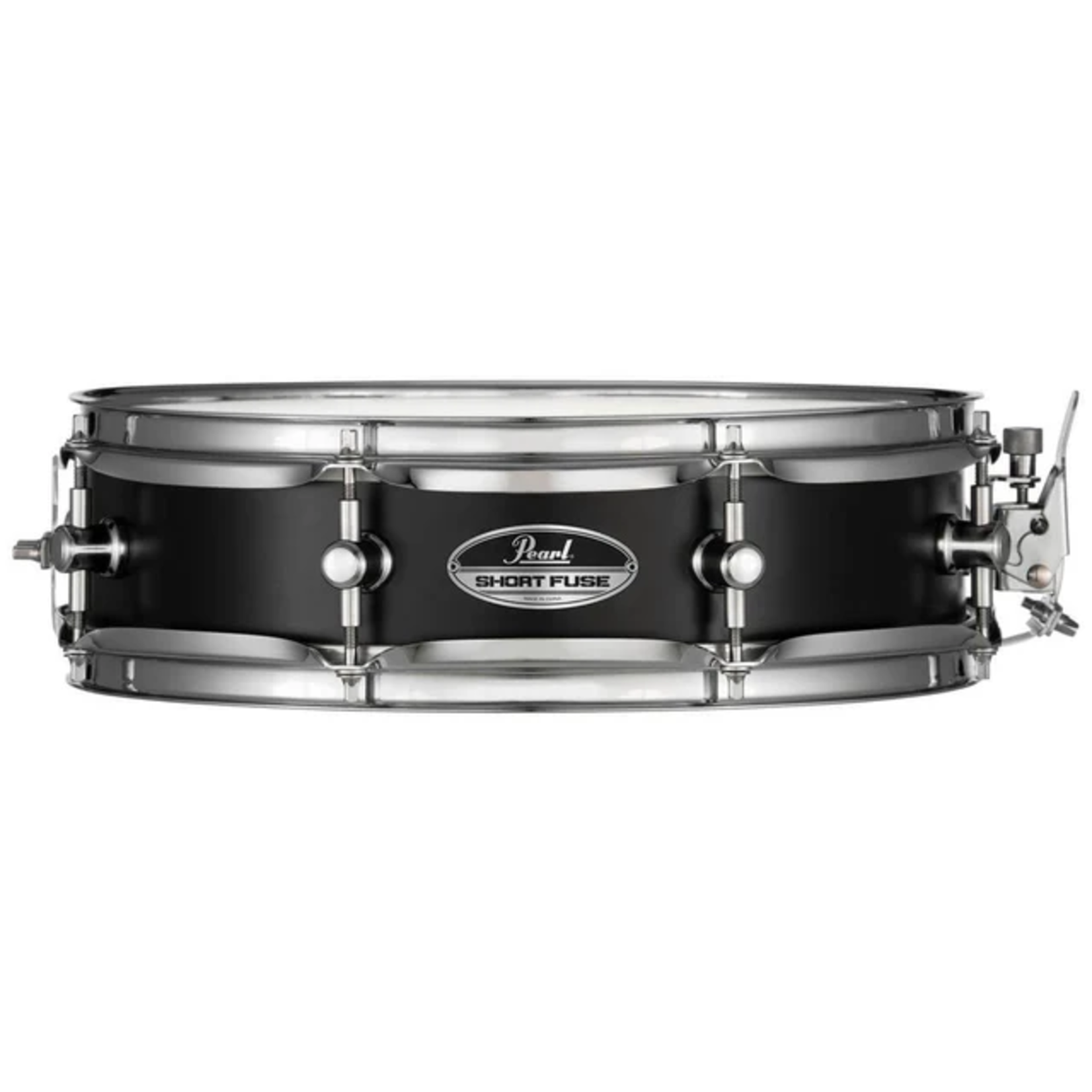 Pearl Pearl Short Fuse 3.5 x 13" Black Steel Piccolo Snare Drum