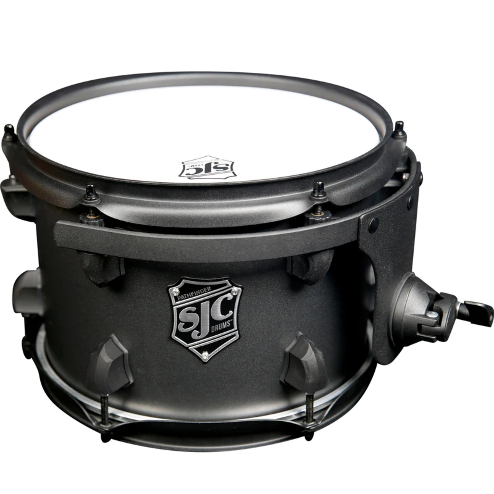SJC SJC Custom Drums Pathfinder Series 7x10" Rack Tom (Galaxy Grey)