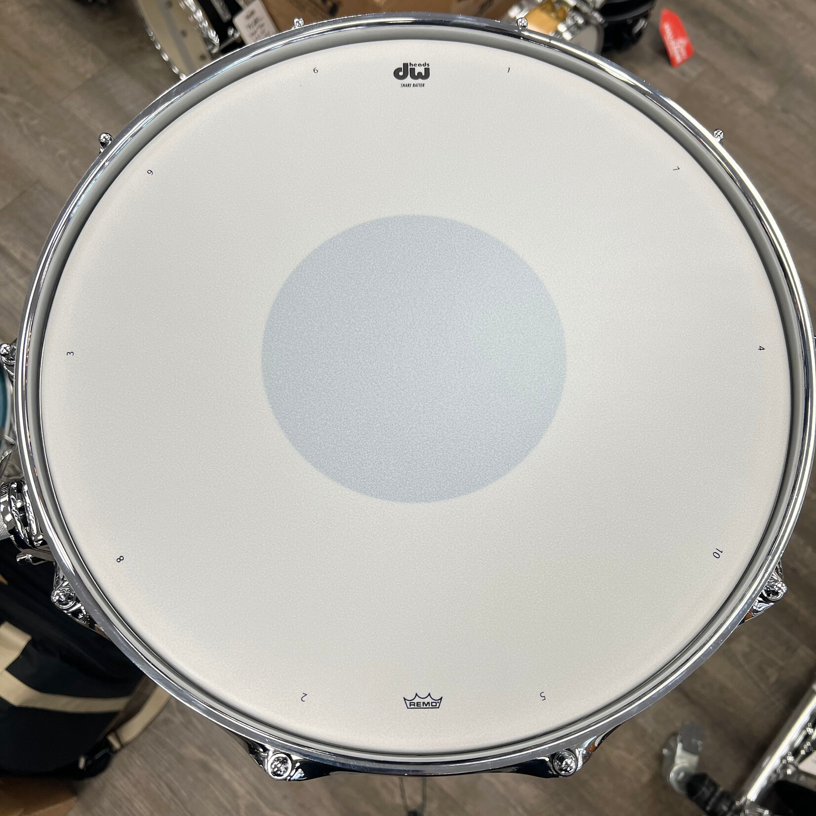 DW DW Performance Series 6.5x14" 1mm Polished Brass Snare Drum DRPM6514SSBP