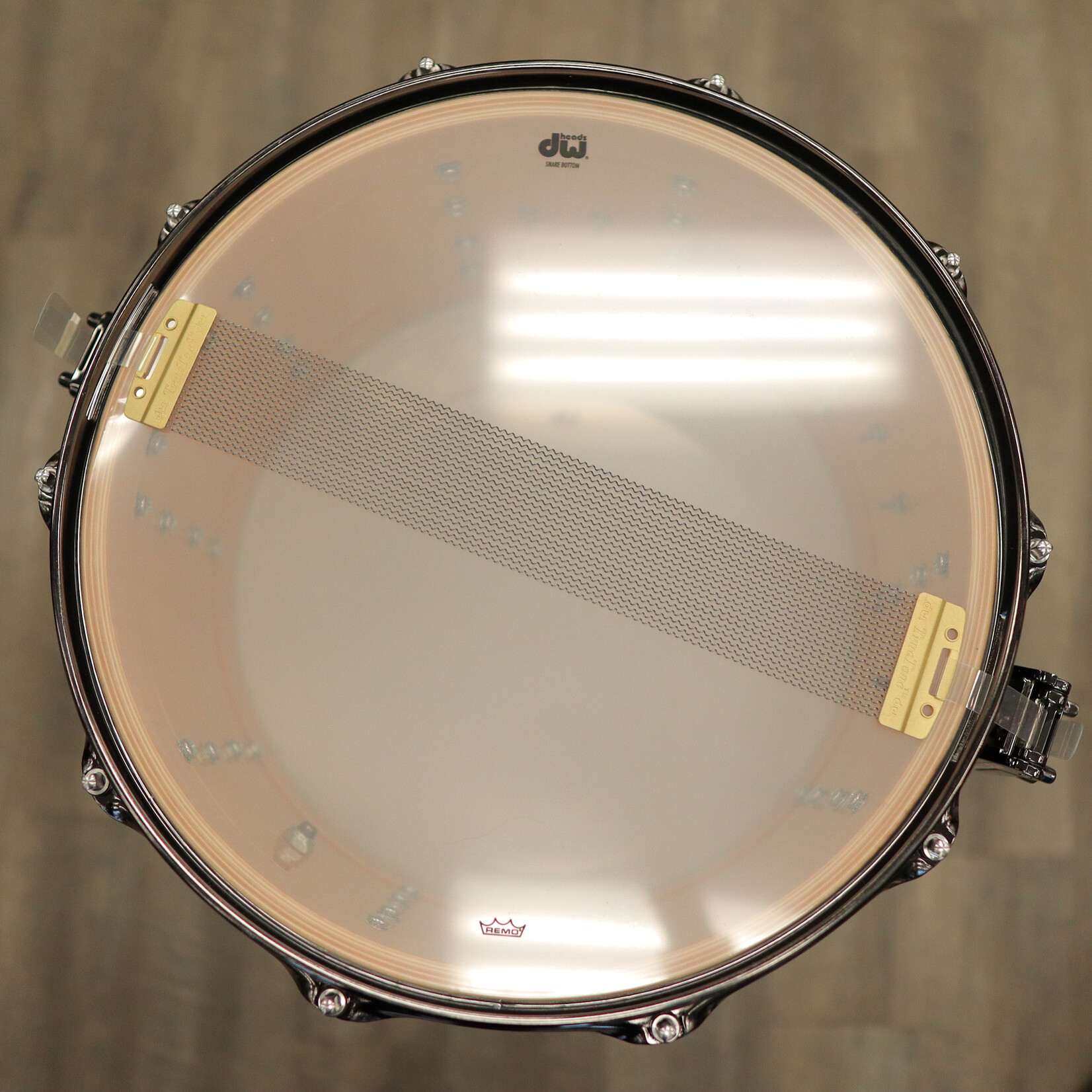 DW DW Collector's 7.5 x 14" SSC Maple Snare Drum (Ebony Satin Oil with Black Nickel Hardware)