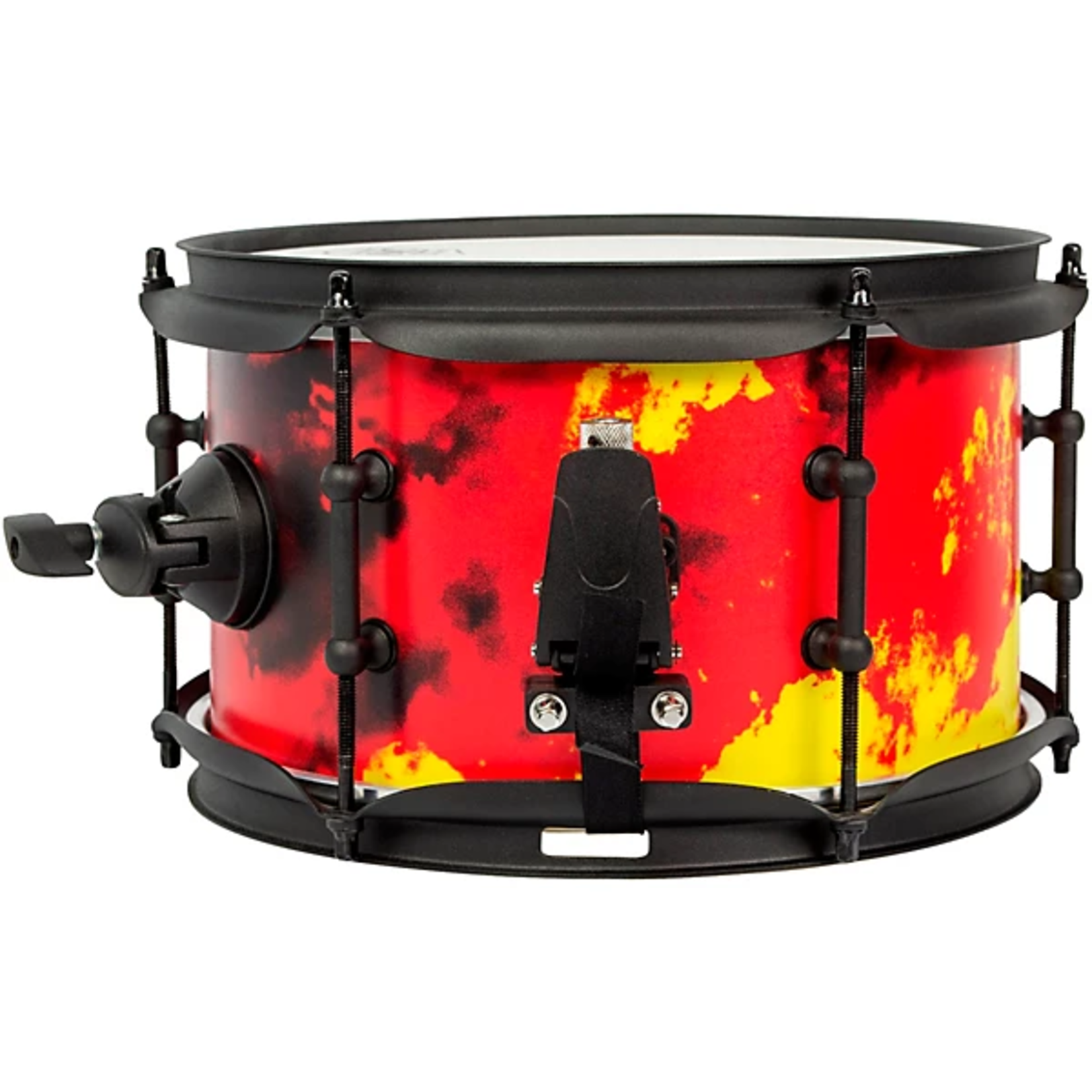 SJC SJC Josh Dun Signature Series 6 x 10" Inferno Side Snare Drum (Inferno Custom Wrap w/ Black HW)