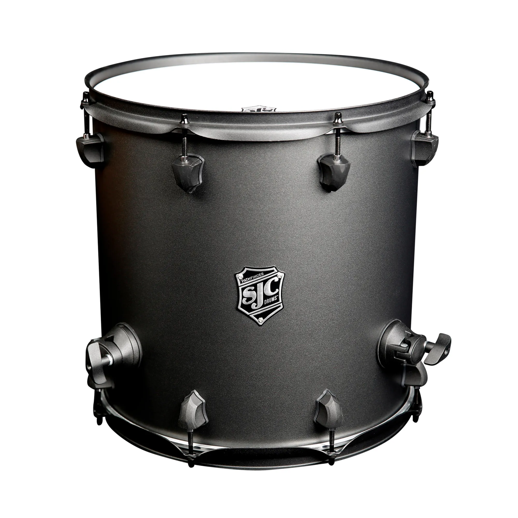 SJC SJC Custom Drums Pathfinder Series 14x14" Floor Tom (Galaxy Grey)